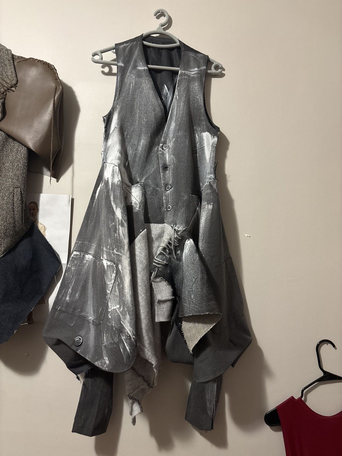 Menyelek MENYELEK FW24 Mixed brushed vest dress Size XS / US 0-2 / IT 36-38 - 1 Thumbnail