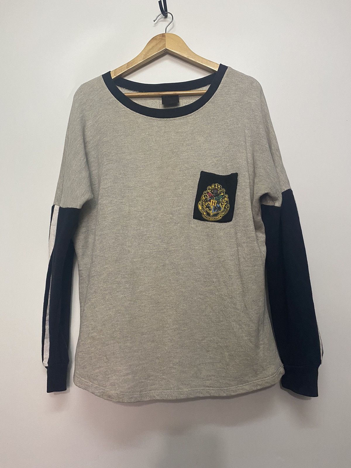 Vintage HOGWARTS School Witchcraft HARRY POTTER Pullover Sweatshirt Size US L / EU 52-54 / 3 - 1 Thumbnail