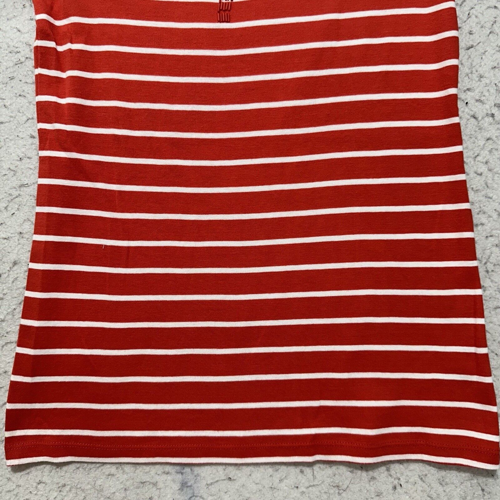 Other Talbots P Red White Stripe Short Sleeve T Shirt Palm Tree Size S / US 4 / IT 40 - 6 Thumbnail