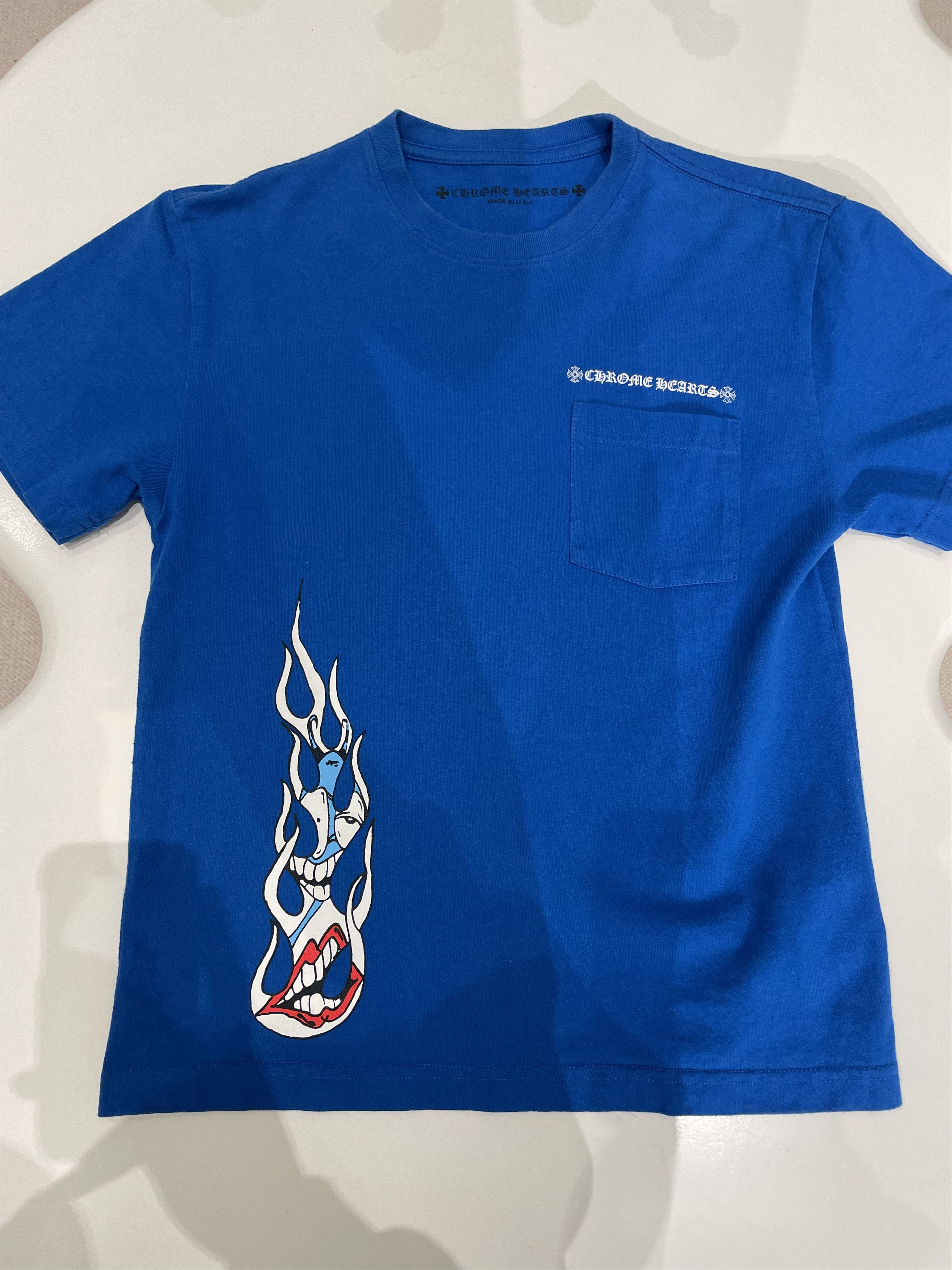Chrome Hearts Chrome Hearts Matty Boy Space Blue Short Sleeve Tee Size US XS / EU 42 / 0 - 3 Thumbnail