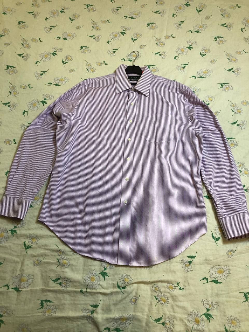 Polo Ralph Lauren Lauren Ralph Lauren Striped Non Iron Button Down Dress shirt Size US XXL / EU 58 / 5 - 1 Thumbnail