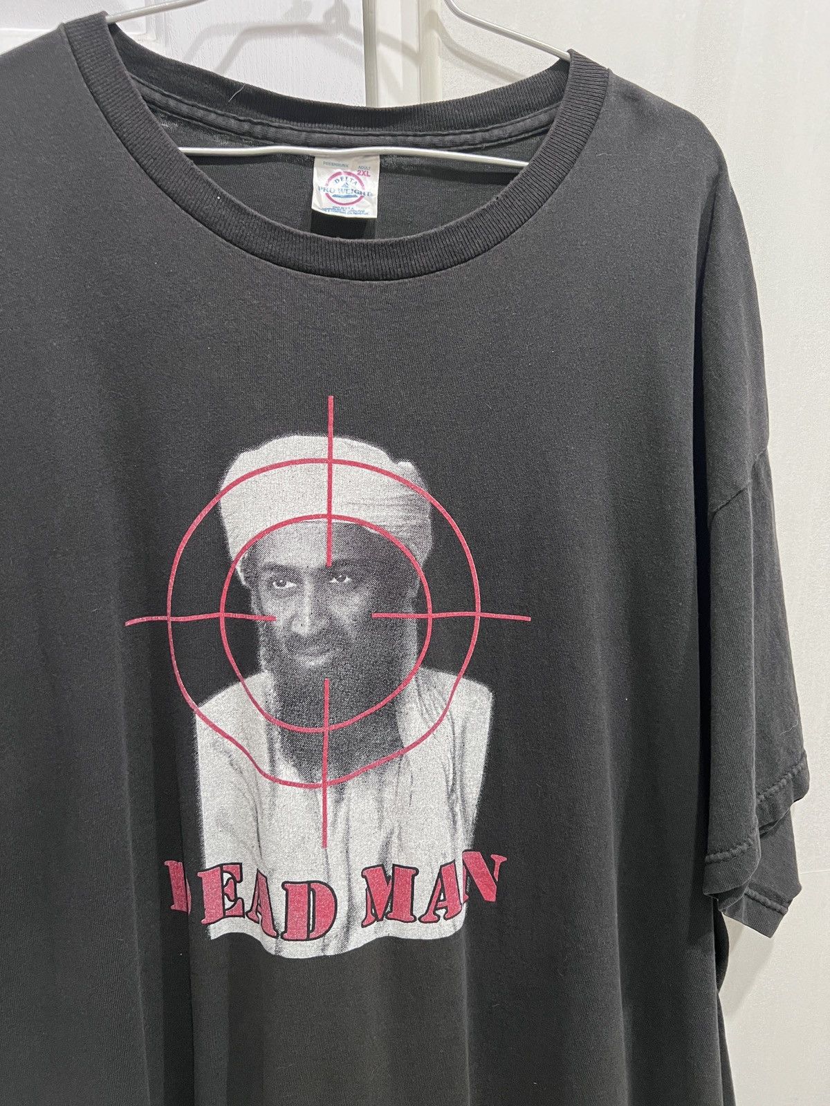 Rap Tees Vintage Y2K DEAD MAN Osama bin Ladin Tee 2XL Faded Size US XXL / EU 58 / 5 - 2 Thumbnail