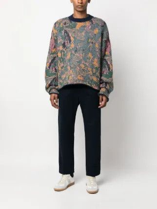 Namacheko Abstract-Pattern Knitted Jumper Size US M / EU 48-50 / 2 - 5 Thumbnail