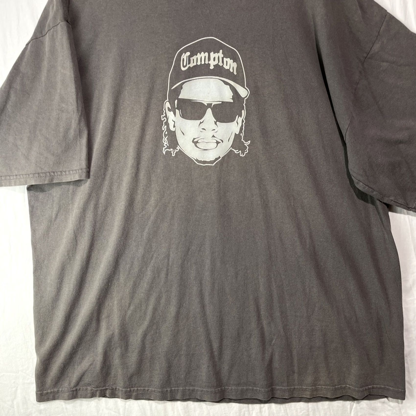 Anchor Blue Eazy E Shirt Mens 2XL Gray Anchor Blue Compton Rap Tee Vintage Hip Hop Size US XXL / EU 58 / 5 - 3 Thumbnail