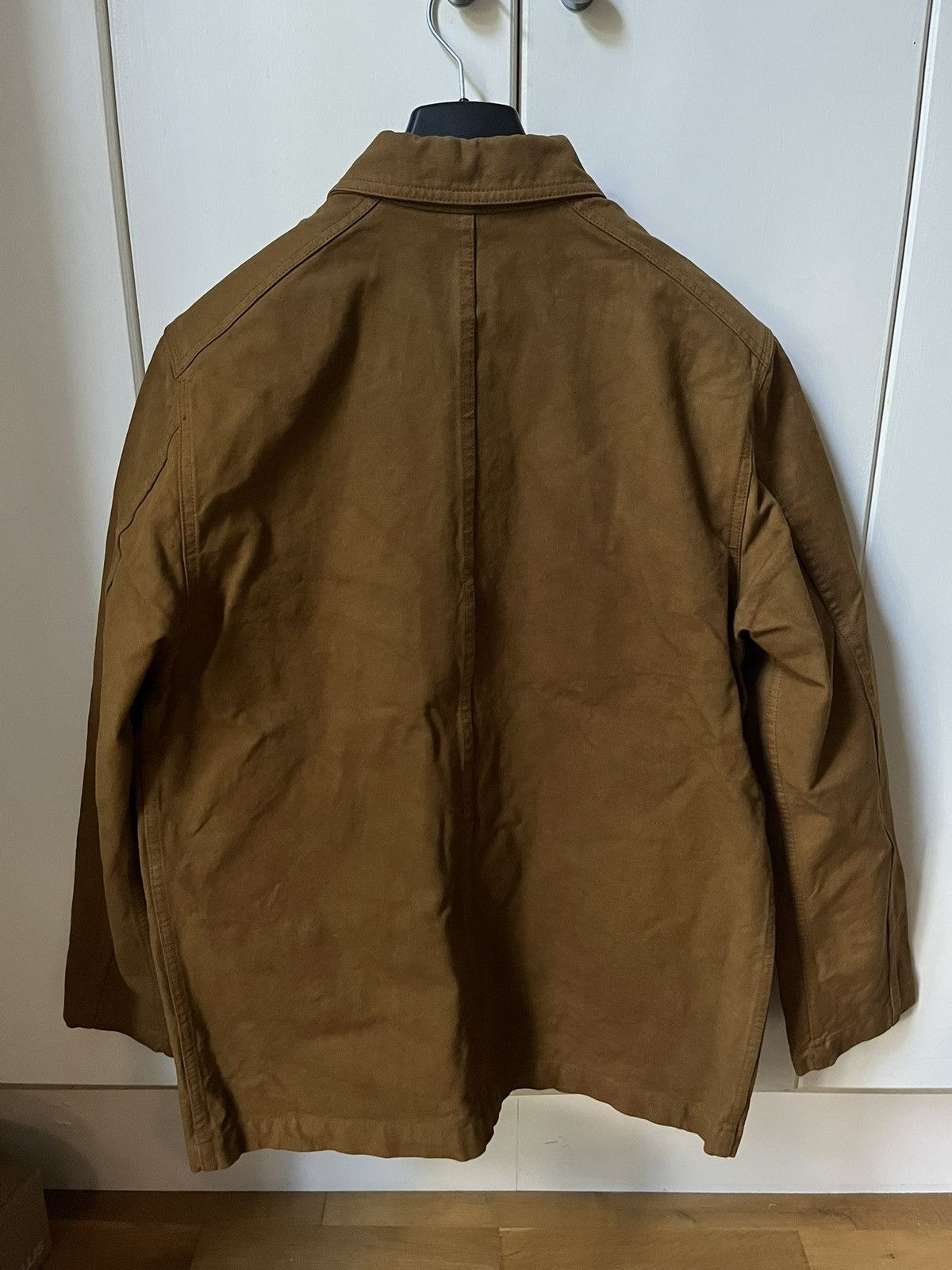 Drake's Drake’s tobacco cotton duck canvas chore jacket brand new 38 Size US M / EU 48-50 / 2 - 2 Thumbnail