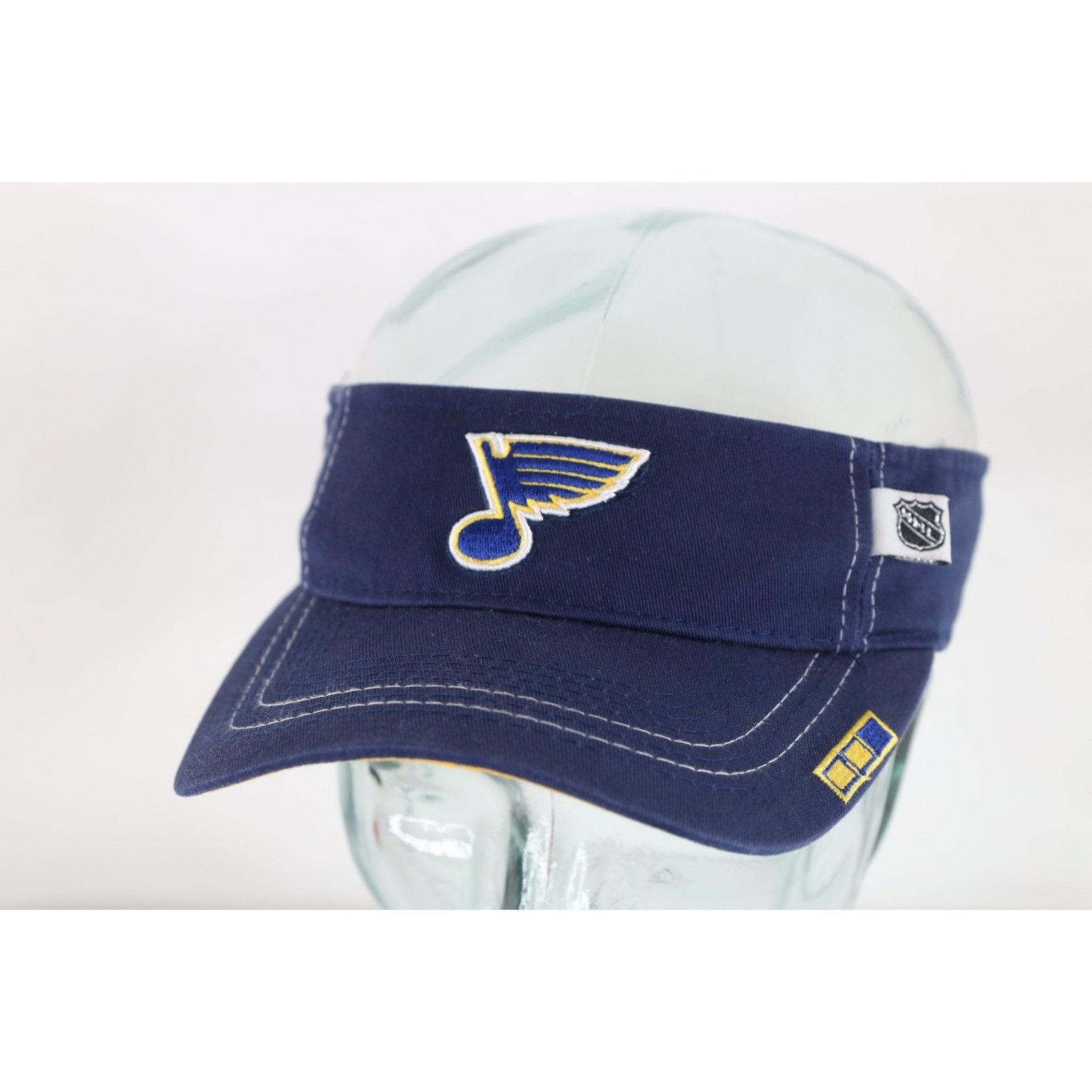 Vintage Vintage CCM Hockey Spell Out St Louis Blues Visor Hat Cap Size ONE SIZE - 1 Thumbnail