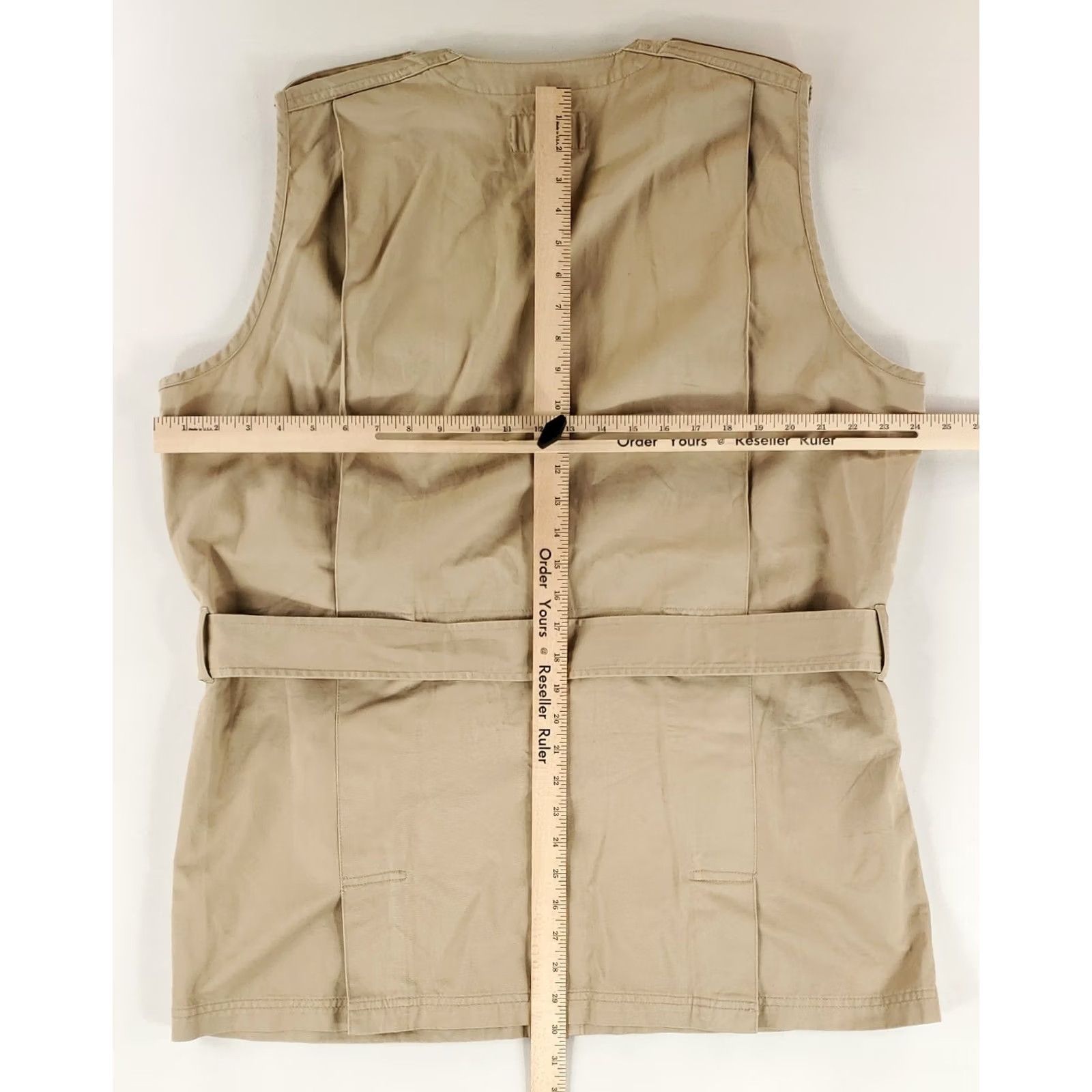 Filson Filson Vest Hunting Safari Belted Tan Khaki Mens L Beiga? Size US L / EU 52-54 / 3 - 6 Thumbnail