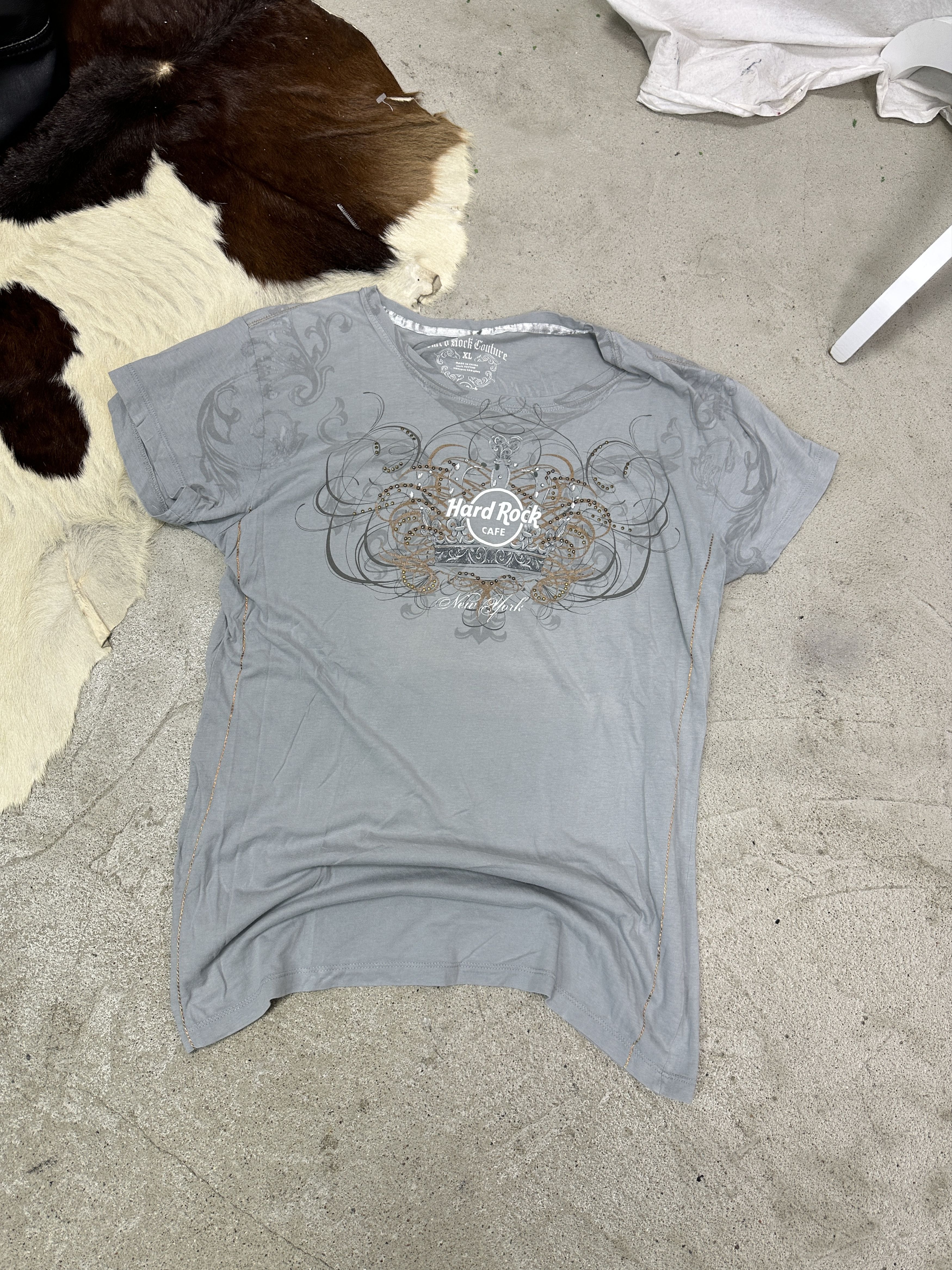 Hard Rock Cafe Vintage Streetwear Women's Hard Rock Cafe T-shirt 00s Size XL / US 12-14 / IT 48-50 - 2 Thumbnail