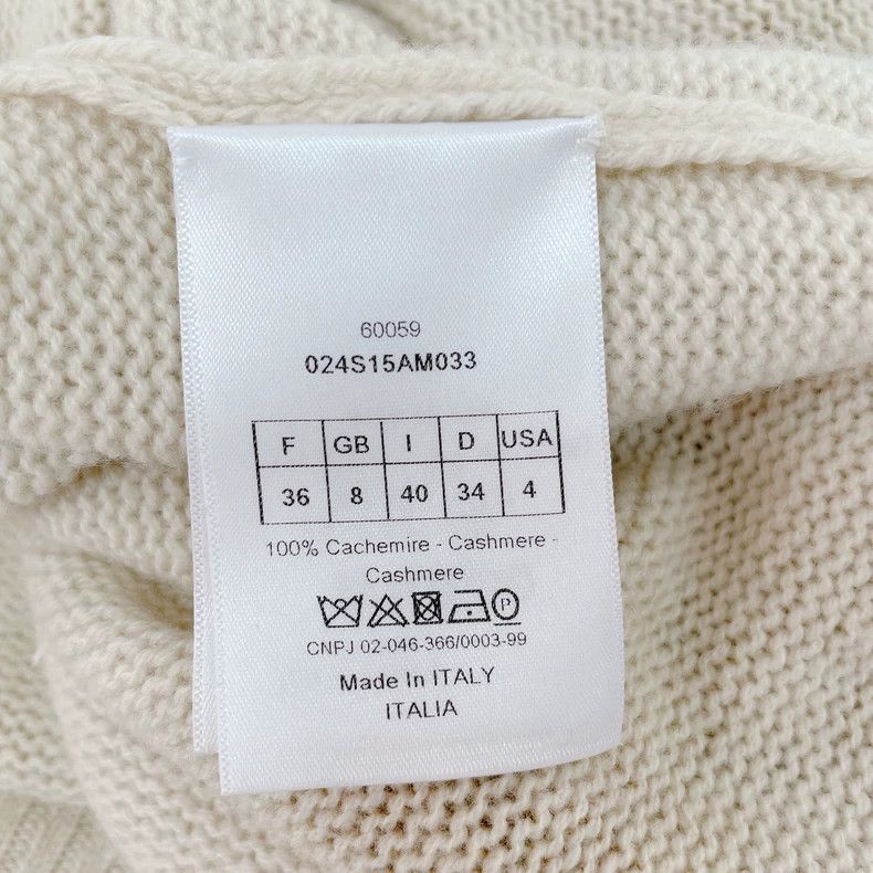 Dior Dior Printed cashmere sweater 2504-Nextarrow Size XS / US 0-2 / IT 36-38 - 6 Thumbnail