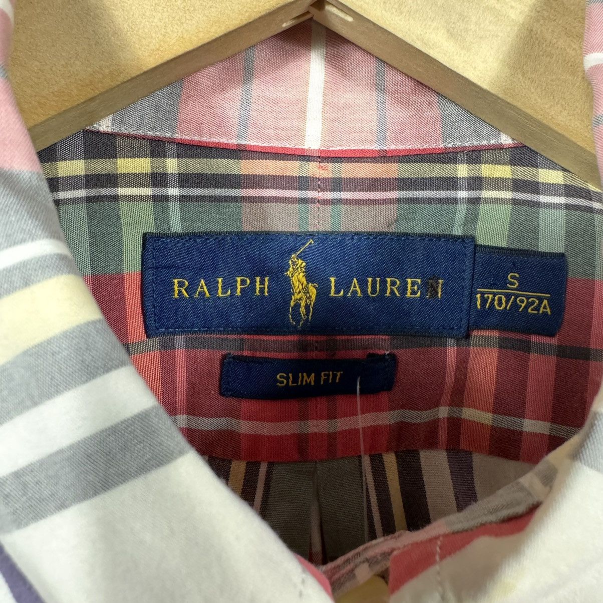 Polo Ralph Lauren × Ralph Lauren × Vintage Polo Ralph Lauren Plaid Short Sleeve Shirt Size US S / EU 44-46 / 1 - 4 Thumbnail