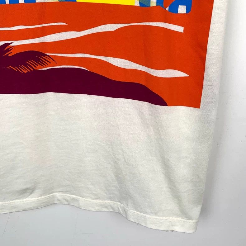 Gucci Gucci Logo coconut tree print round-neck beige cotton short Size US M / EU 48-50 / 2 - 4 Thumbnail