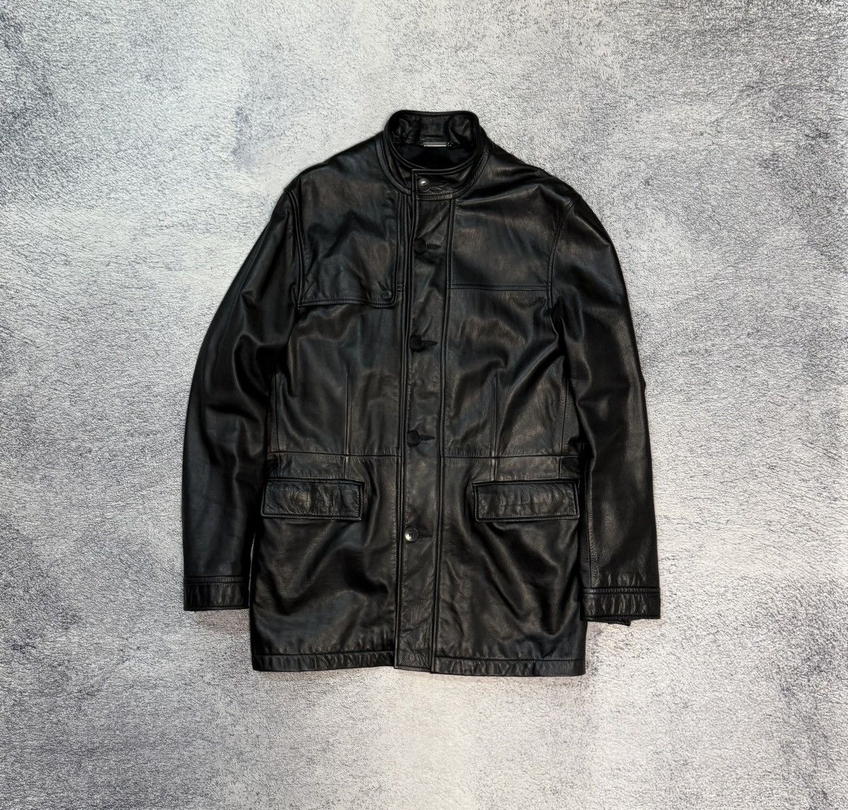 Gieves & Hawkes Gieves & Hawkes Leather Jacket Men 40 Savile Row England Size US M / EU 48-50 / 2 - 3 Thumbnail
