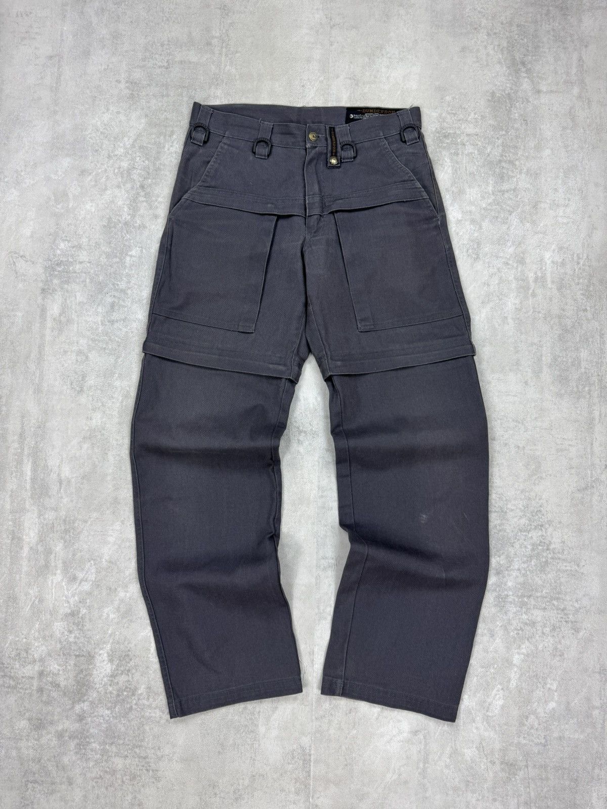 Dunderdon Dunderdon cargo pants transformer shorts mens workwear 30x34 Size US 30 / EU 46 - 1 Thumbnail