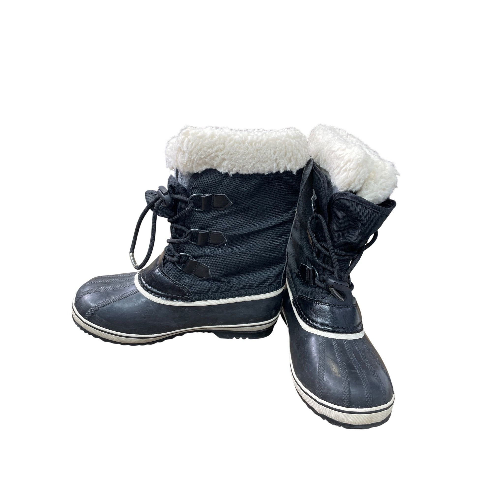 SOREL Sorel Womens Black Waterproof faux fur lined Winter Boots Si Size US 5 / IT 35 - 3 Thumbnail