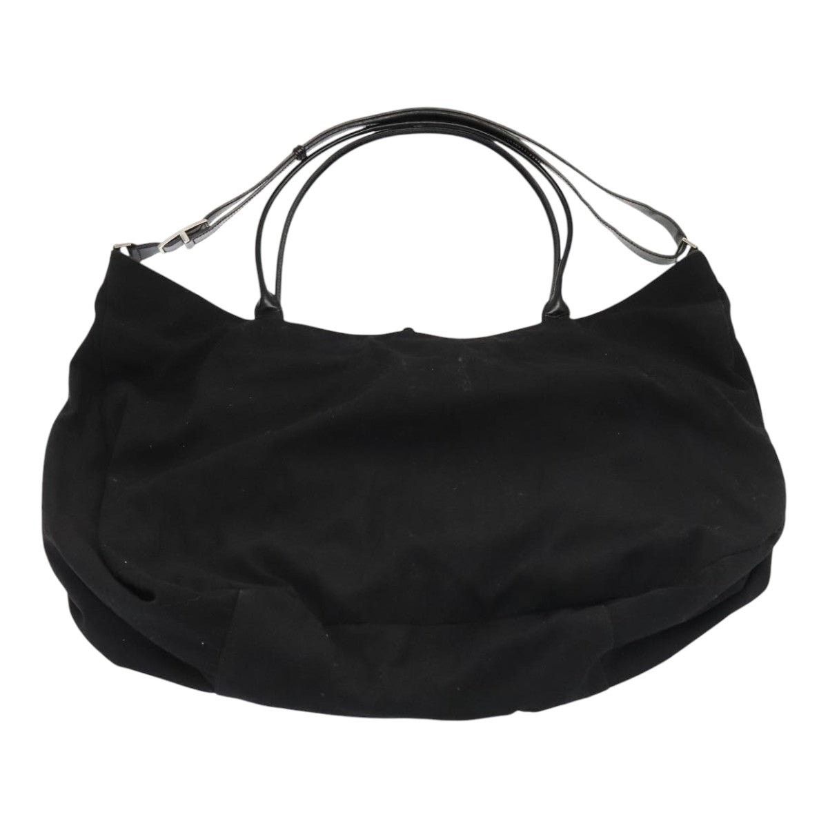 Gucci GUCCI Boston Bag Canvas Leather Black Size ONE SIZE - 2 Thumbnail