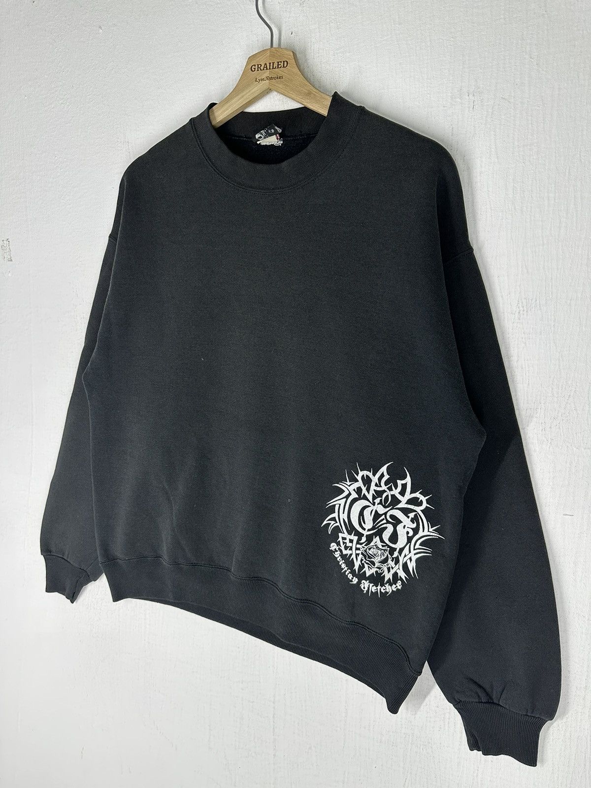 Daniel W. Fletcher Vintage Christian Fletcher skate Design USA Sweatshirt Size US M / EU 48-50 / 2 - 5 Thumbnail