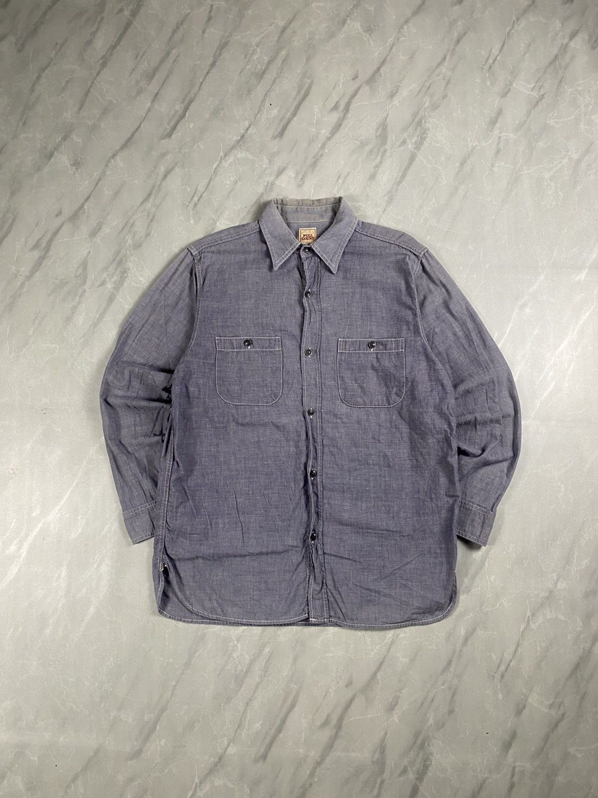 Full Count & Co. Vintage Full Count Co Western Workshirts Size US L / EU 52-54 / 3 - 1 Thumbnail