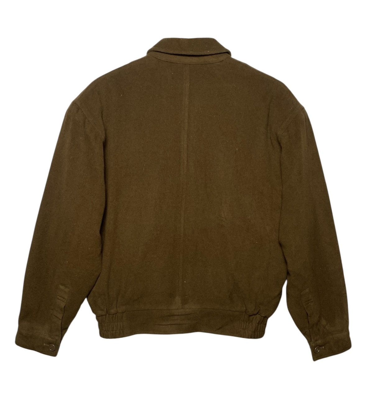 Christian Dior Monsieur Vintage 90s Brown Christian Dior Sport Wool Bomber Jacket Size US M / EU 48-50 / 2 - 4 Thumbnail