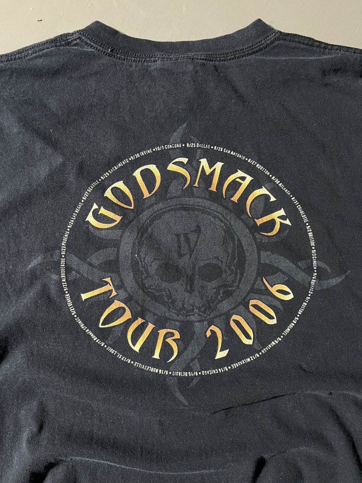 Other 2006 Godsmack IV tour t-shirt Size US L / EU 52-54 / 3 - 5 Thumbnail