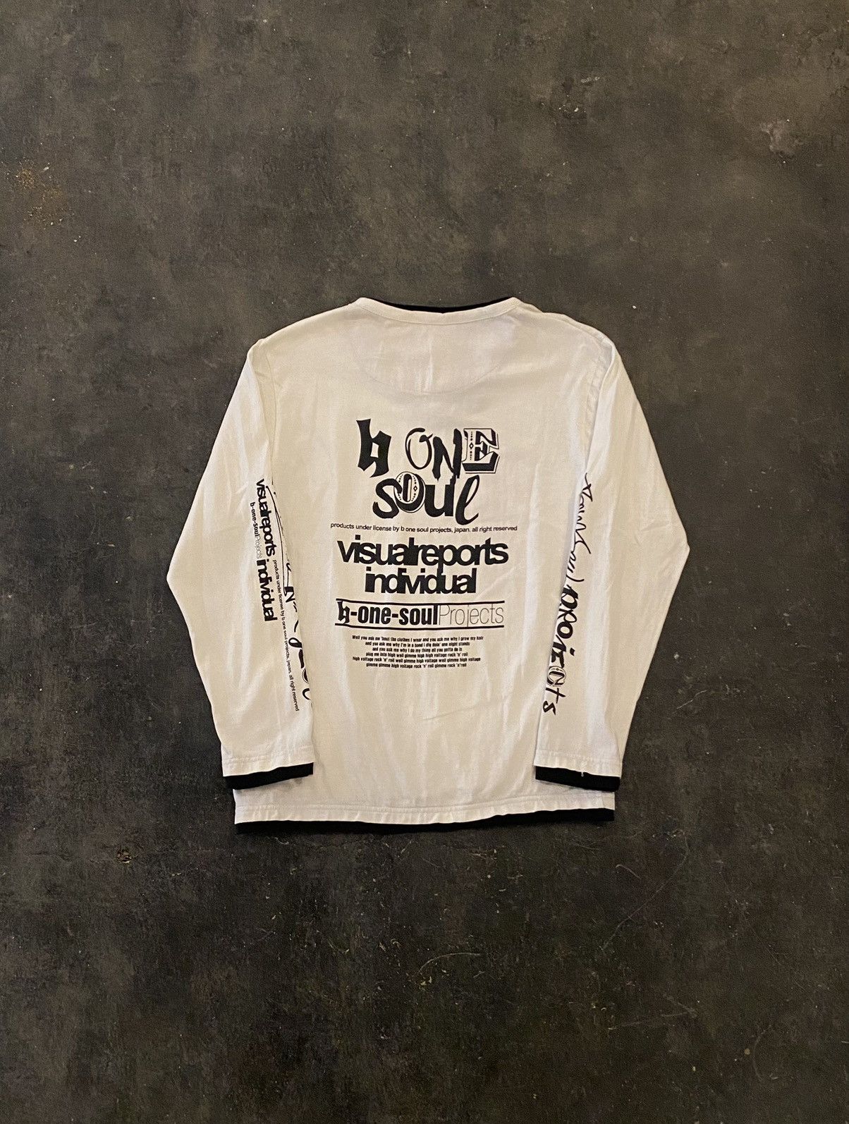 Hysteric Glamour × If Six Was Nine × Japanese Brand Y2k B one soul ifsixwasnine longsleeve Size US M / EU 48-50 / 2 - 2 Thumbnail