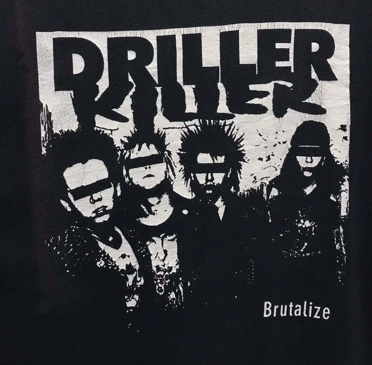 Band Tees Vintage Driller Killer was a Swedish crust punk band Size US L / EU 52-54 / 3 - 3 Thumbnail