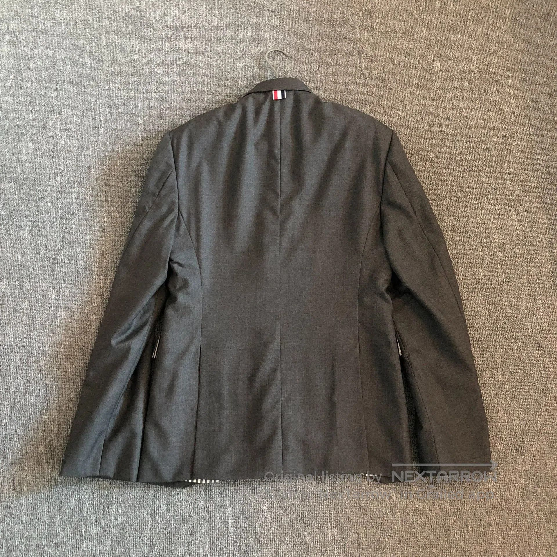 Thom Browne Thom Browne Gray Wool Suit Jacket. Size US L / EU 52-54 / 3 - 4 Thumbnail
