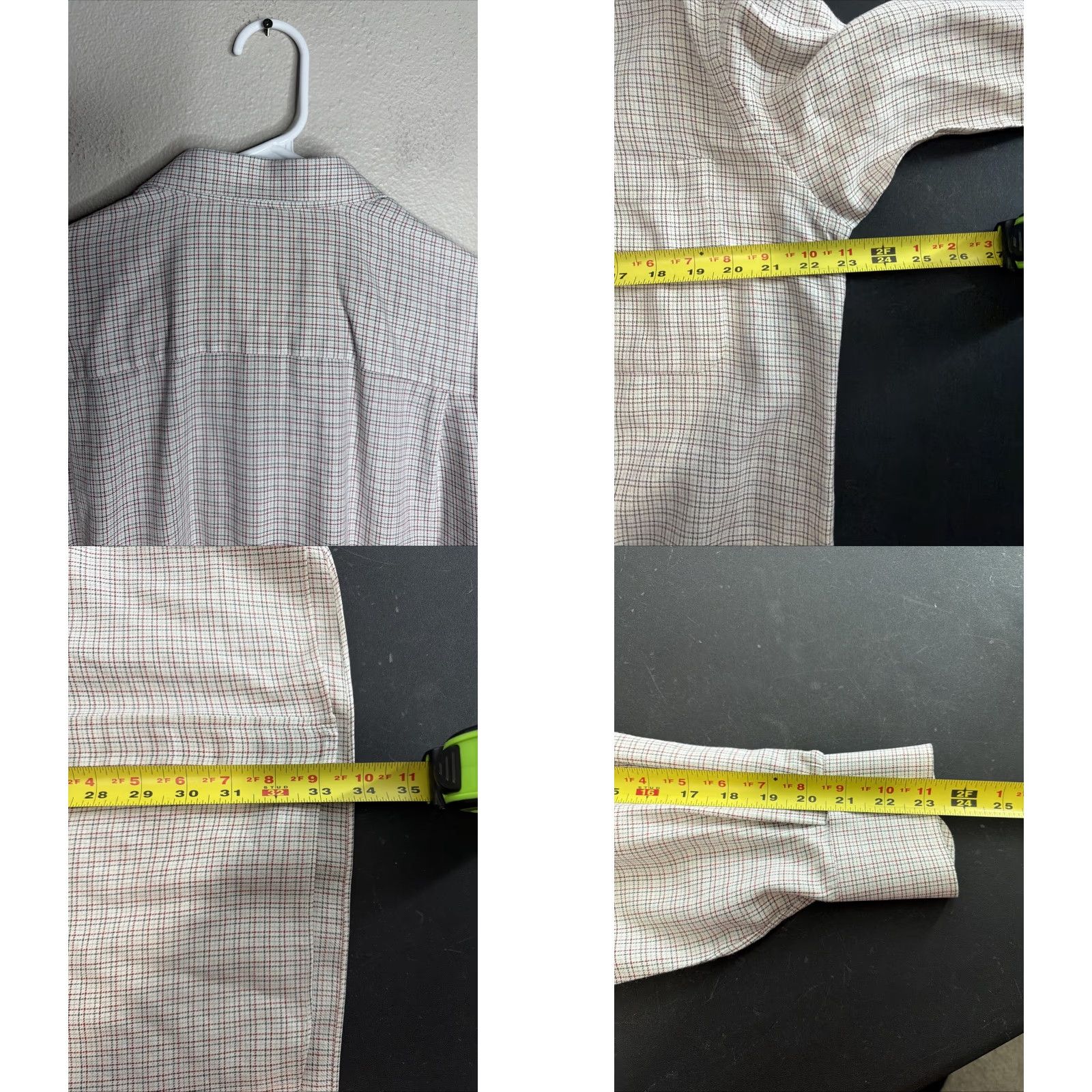 Ermenegildo Zegna Ermenegildo Zegna Shirt Mens Large 16.5 42 Red Striped Button Long Sleeve Dress Shirt Men’s Regular Size 42 Red Striped Pattern Dress Shirt Mens Size 42R - 8 Thumbnail