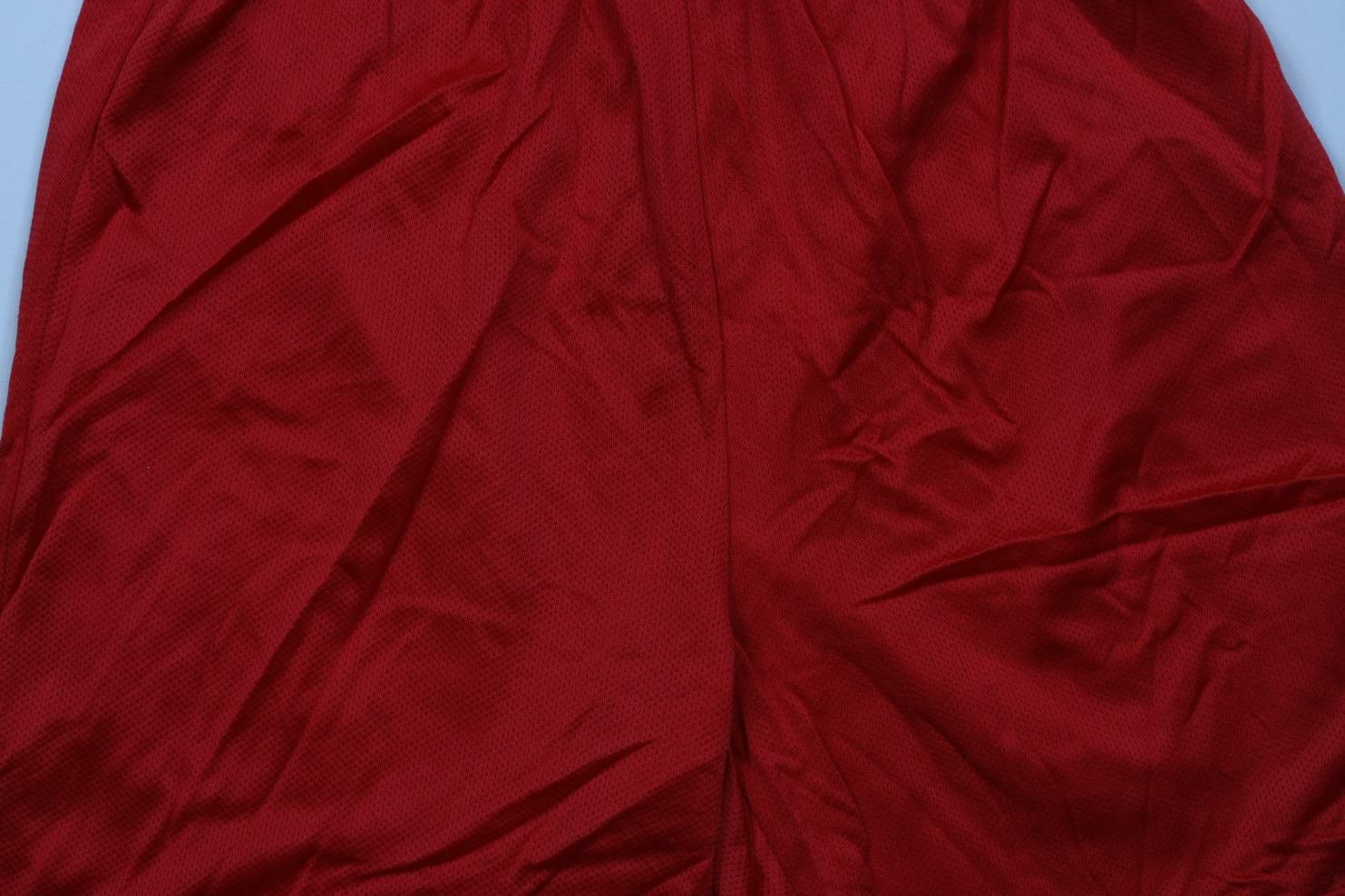 Vintage Vintage 90s Streetwear Nylon Mesh Above Knee Shorts Red USA Size US 34 / EU 50 - 3 Thumbnail