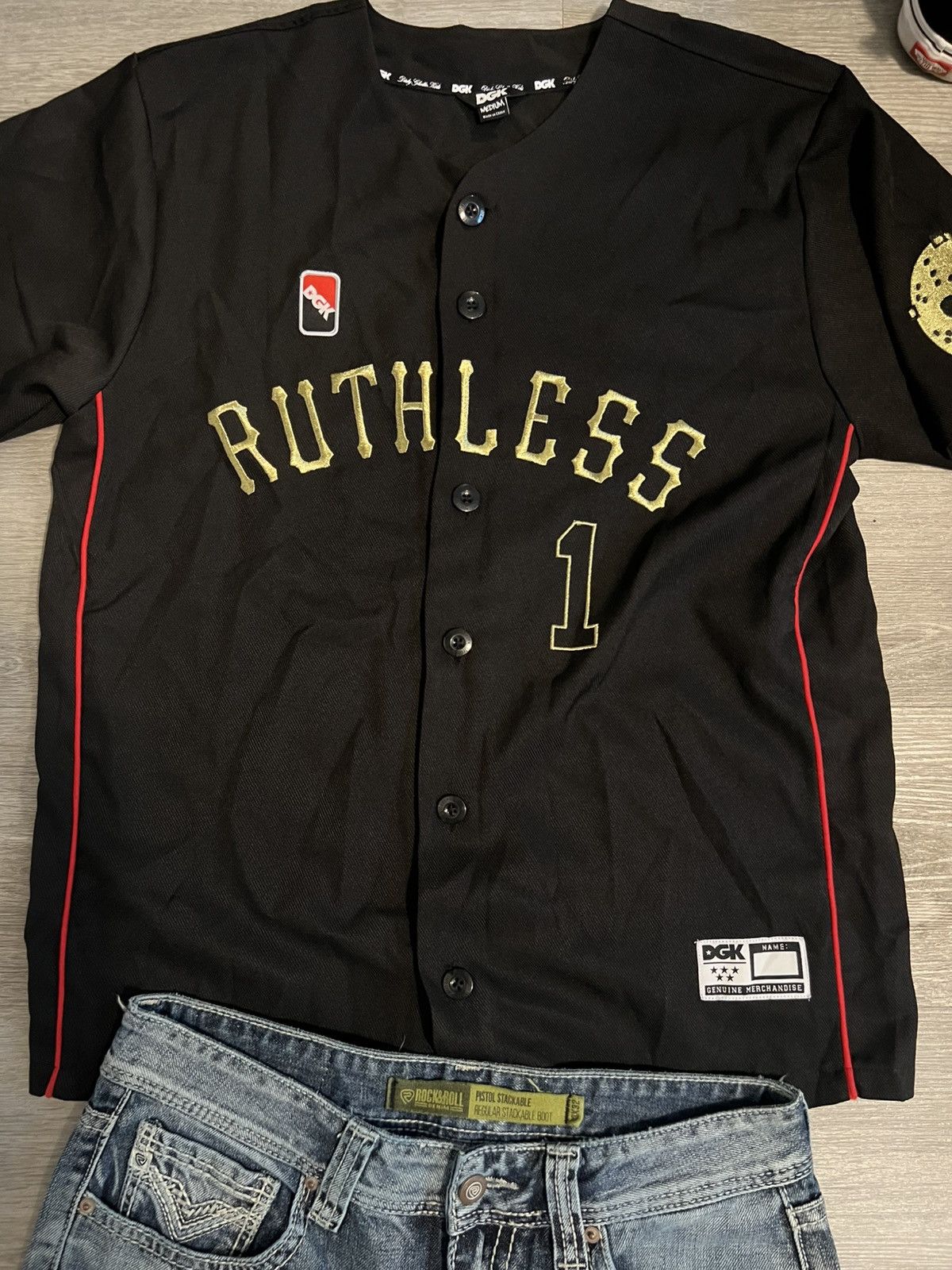DGK Crazy🔥 Ruthless DGK Baseball Jersey Size US M / EU 48-50 / 2 - 2 Thumbnail