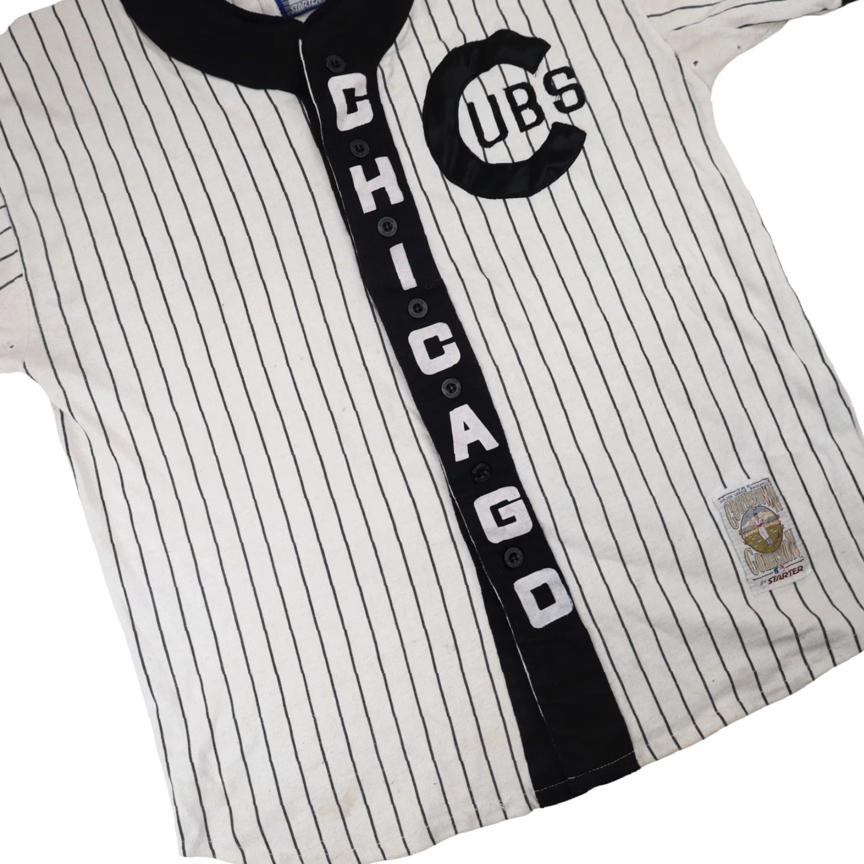 Starter VINTAGE Starter Chicago Cubs 1907 Edition Baseball Jersey White Shirt Mens Large Baseball Jersey White Cubs 1907 Edition Mens Large Size US L / EU 52-54 / 3 - 3 Thumbnail