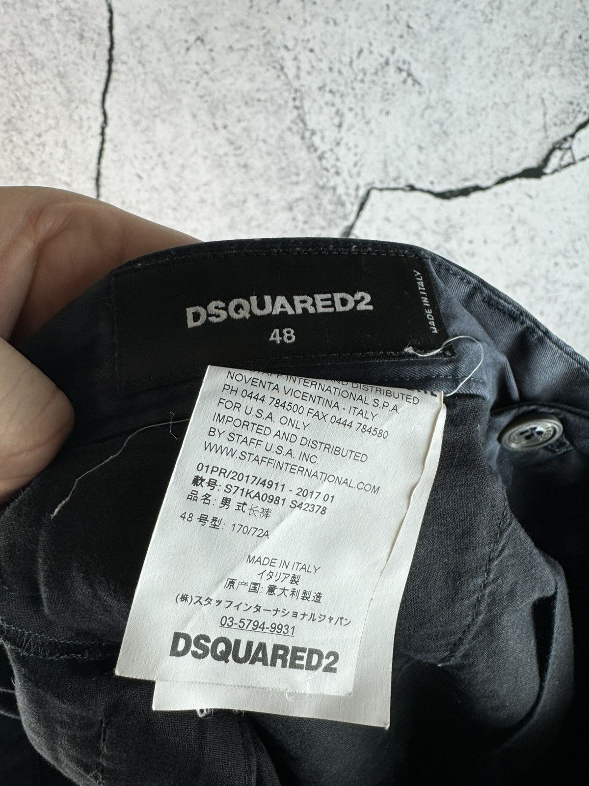 Designer D2 DSQUERED2 Chinos pants Size US 32 / EU 48 - 3 Thumbnail