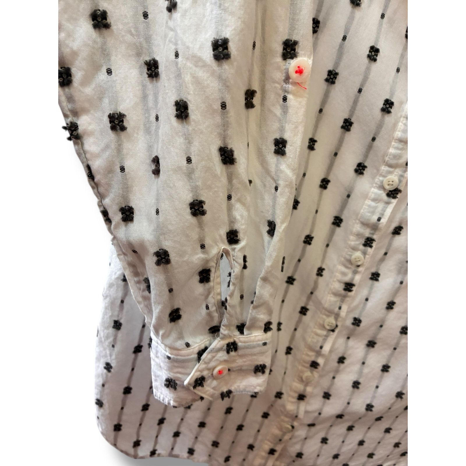 Anthropologie Anthropologie Maeve ClipDot button down shirt size 10 Size L / US 10 / IT 46 - 8 Thumbnail
