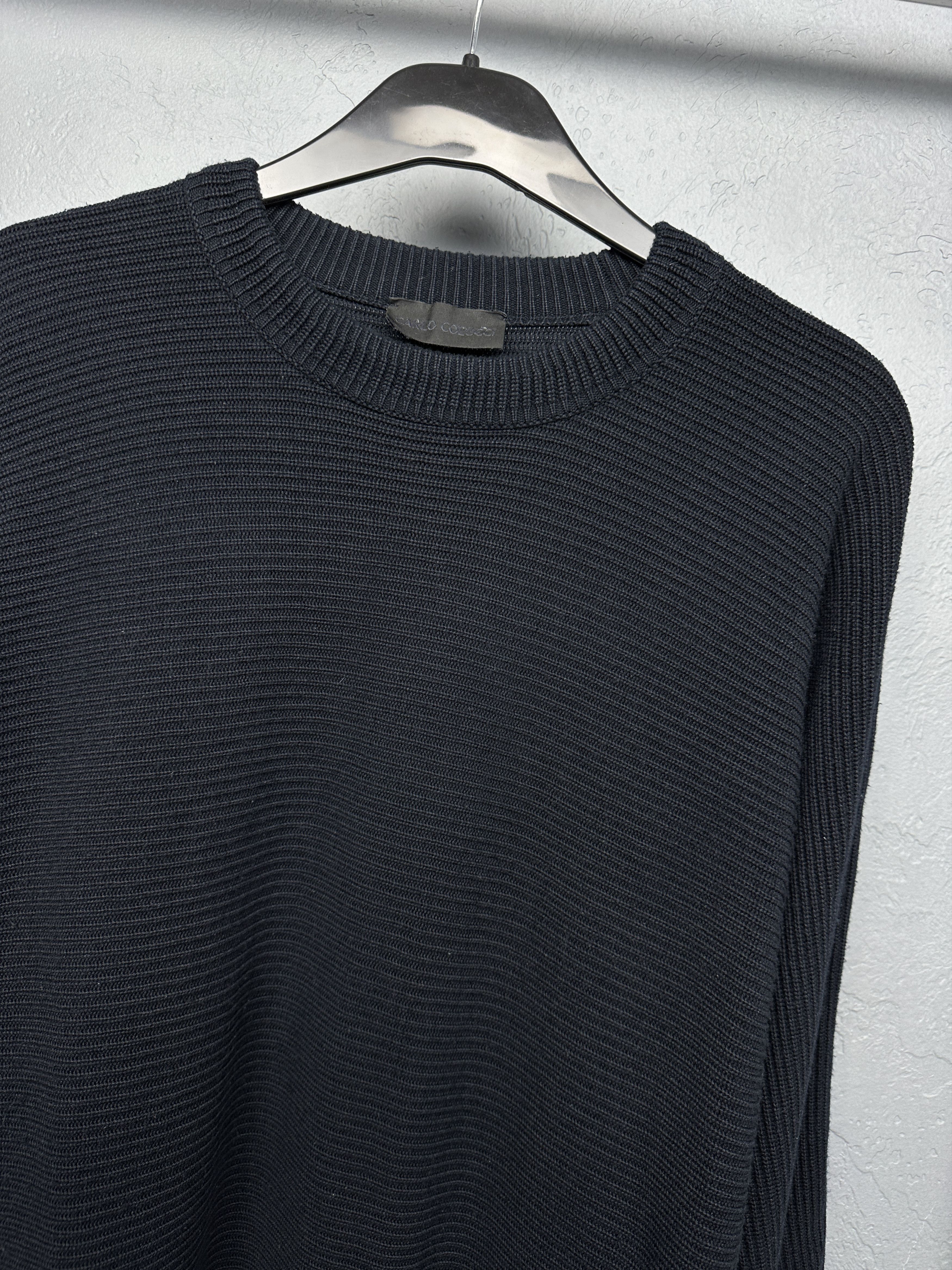 Carlo Colucci Carlo Colucci Vintage Mens Crew Neck Knit Sweater Size US L / EU 52-54 / 3 - 2 Thumbnail