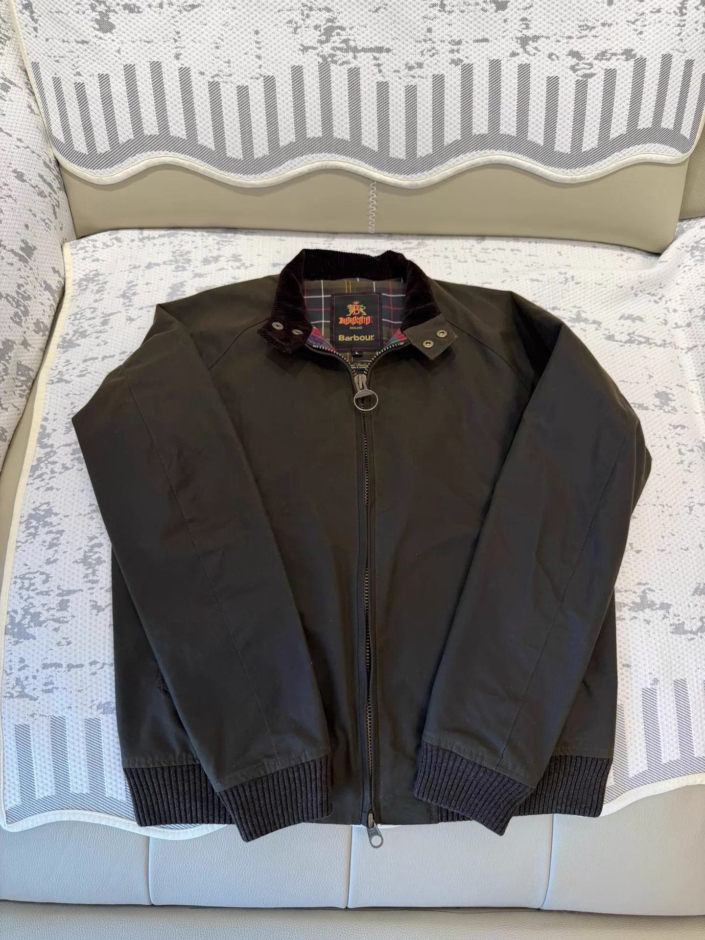 Barbour BARBOUR x Baracuta Porton Waxed Men's L Jacket Size US L / EU 52-54 / 3 - 1 Thumbnail