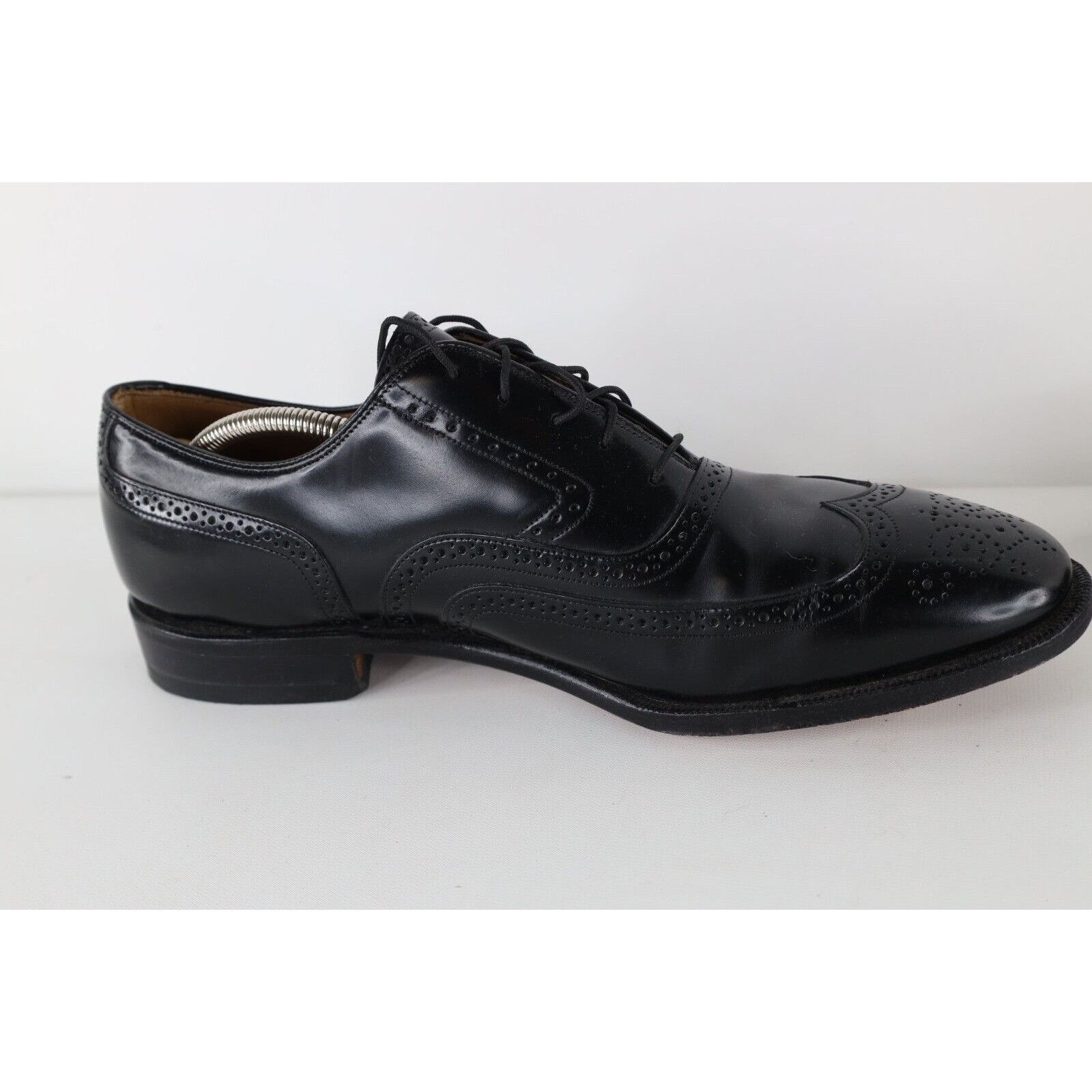 Johnston & Murphy × Vintage Vintage Johnston Murphy Leather Wingtips Oxford Dress Shoes Size US 11 / EU 44 - 7 Thumbnail