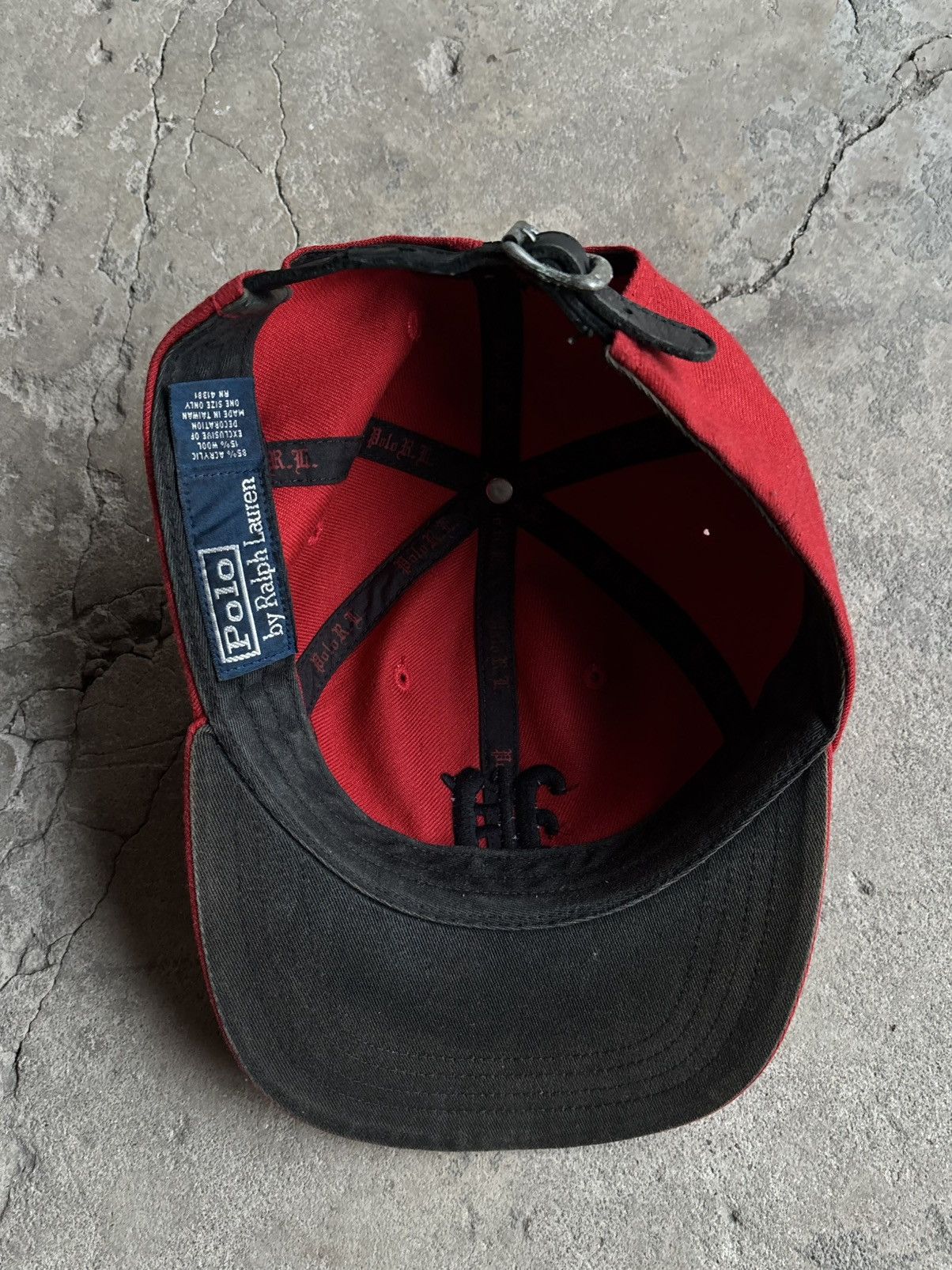 Polo Ralph Lauren Polo Ralph Lauren Gothic P Baseball Hat Size ONE SIZE - 5 Thumbnail