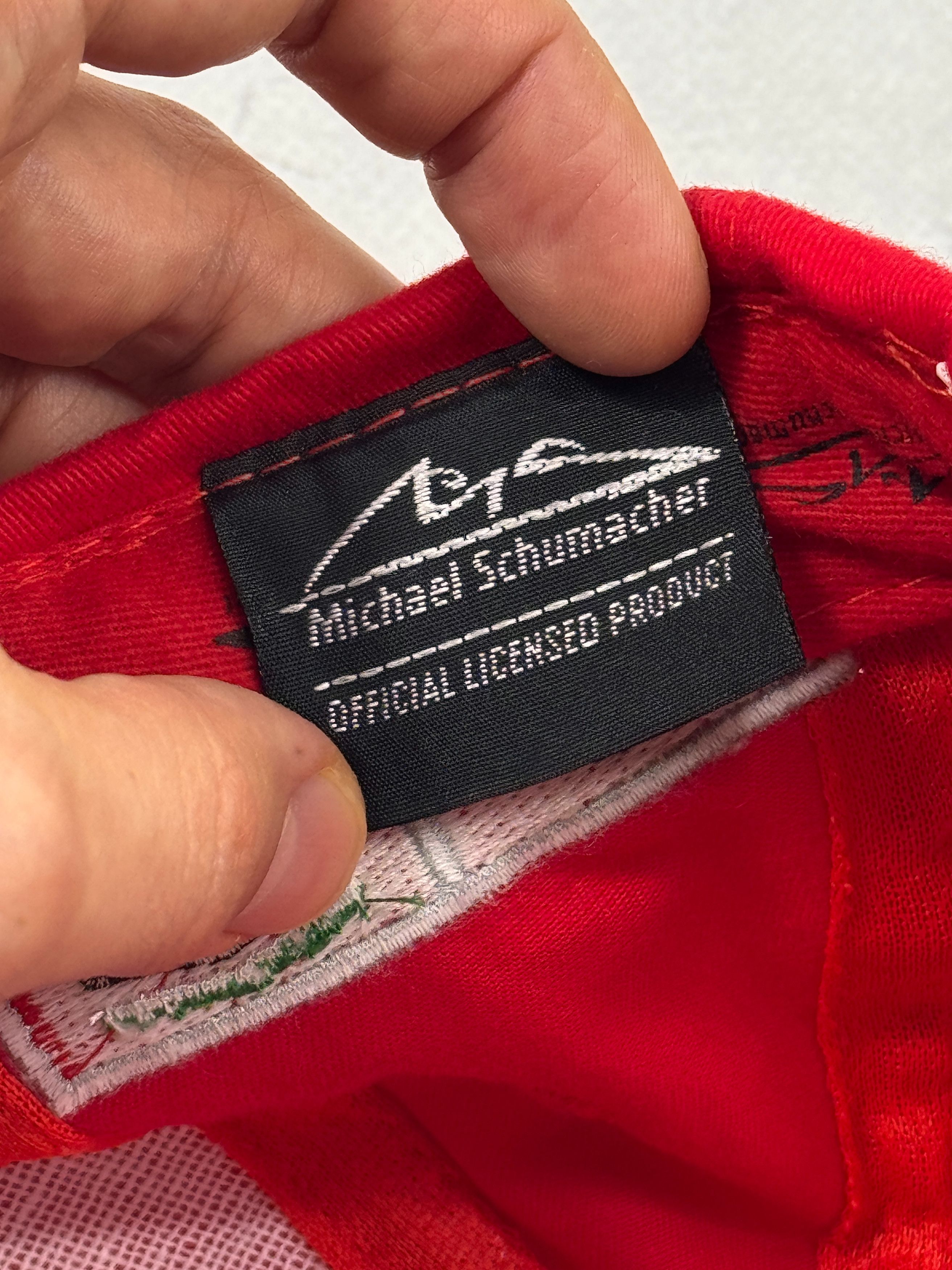 Ferrari Michael Schumacher F1 Ferrari Team Baseball Cap 1994 - 1995 Size ONE SIZE - 12 Thumbnail