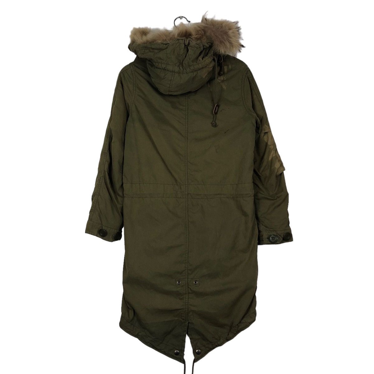 Avirex 🔥Vintage Parka Jacket Avirex USA Mink Fur Hoodie Bondage Size US S / EU 44-46 / 1 - 8 Thumbnail