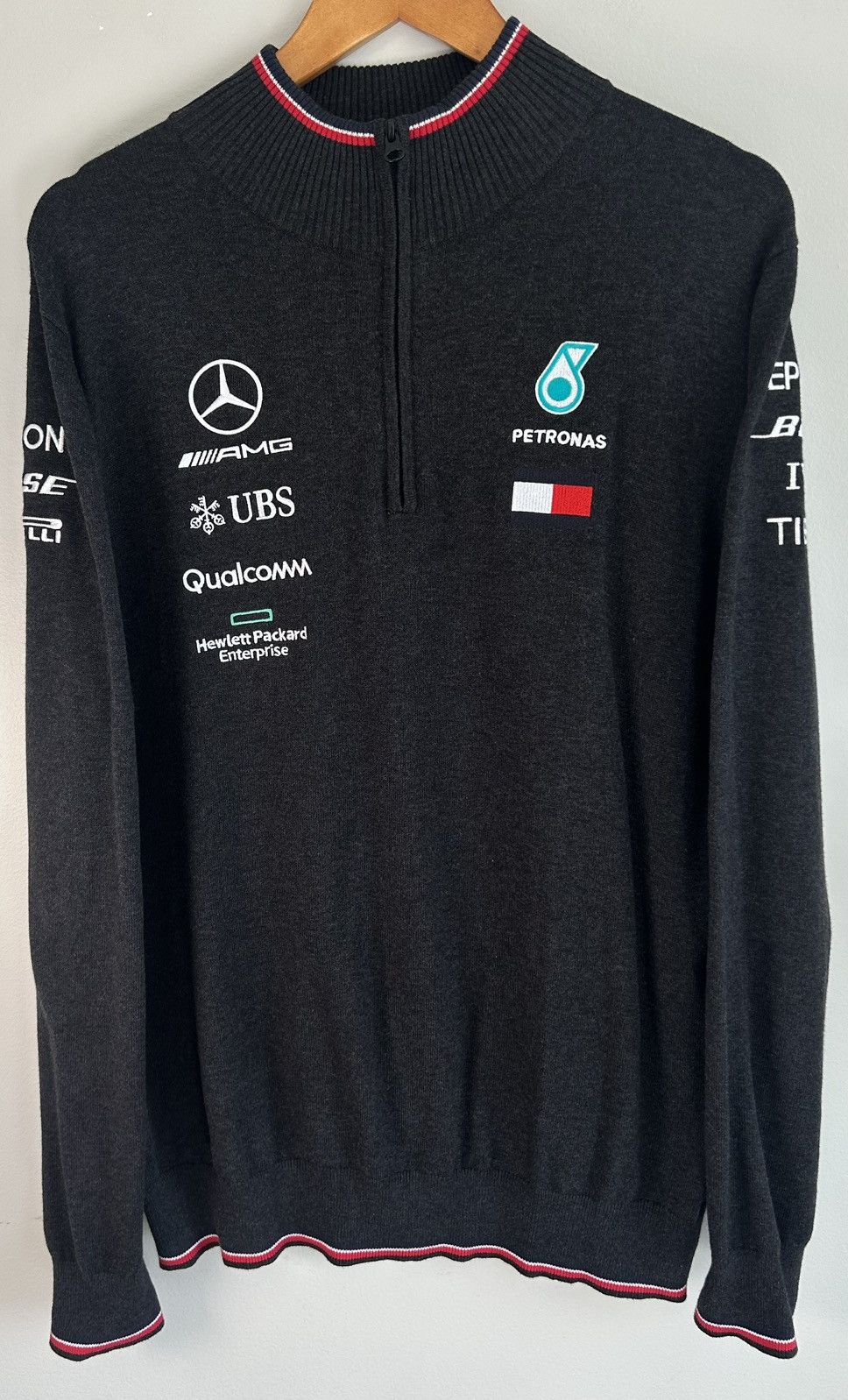 Mercedes-Benz Mercedes AMG Petronas Motorsport F1T Team 2019 Official m Size US XL / EU 56 / 4 - 1 Thumbnail