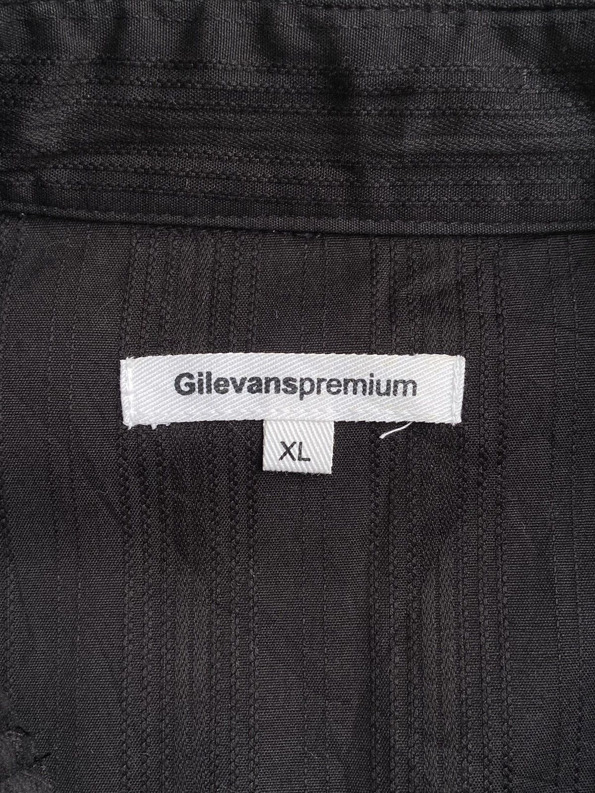Japanese Brand × Seditionaries GILEVANS PREMIUM Black Zip Shirt Size US L / EU 52-54 / 3 - 6 Thumbnail