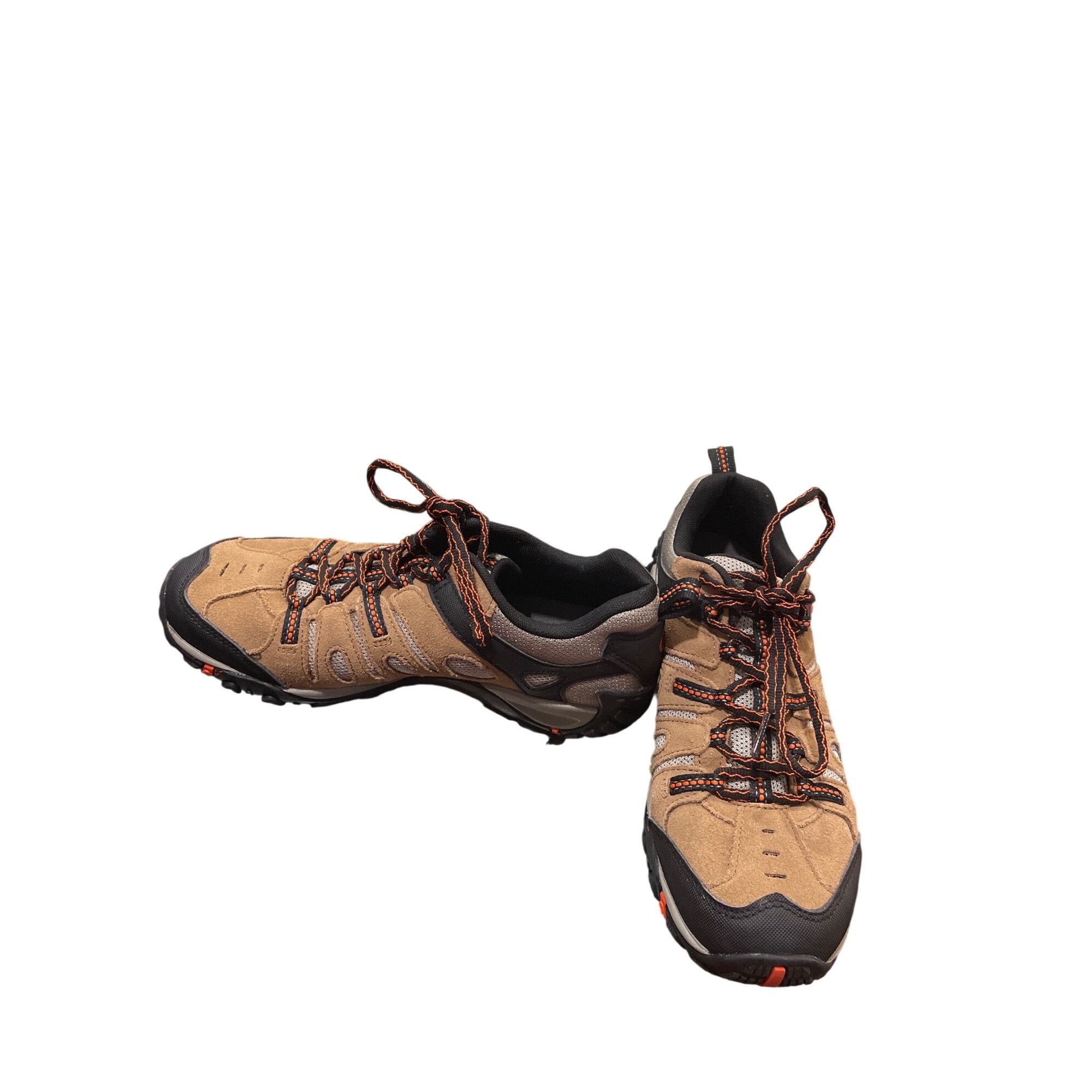 Merrell Merrell Mens brown leather suede walking hiking sneakers sz Size US 8.5 / EU 41-42 - 2 Thumbnail