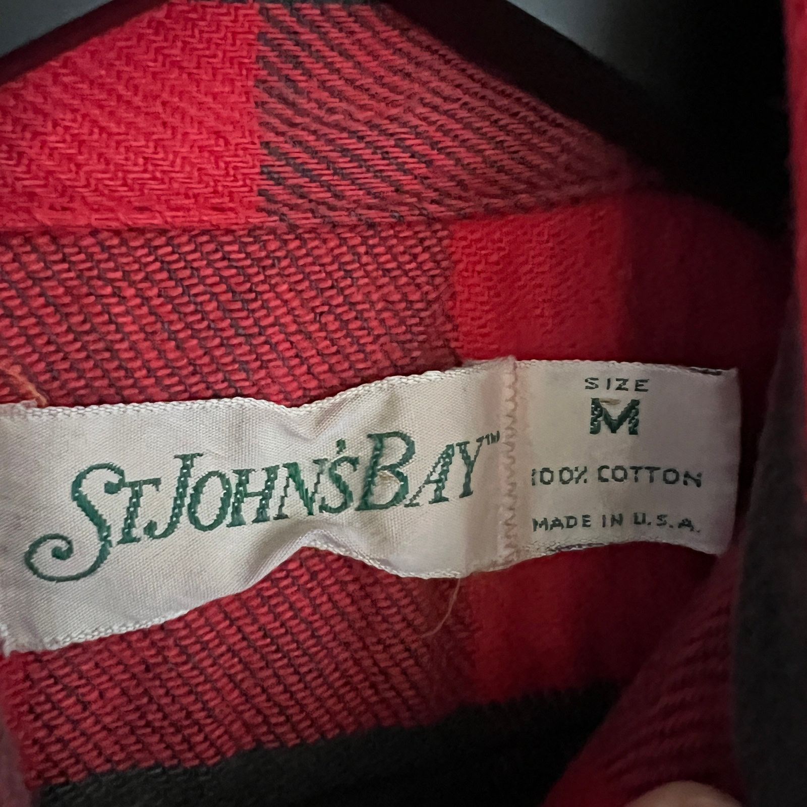 St. Johns Bay VTG Buffalo Plaid Flannel Shirt St Johns Bay Made in USA M Size US M / EU 48-50 / 2 - 3 Thumbnail