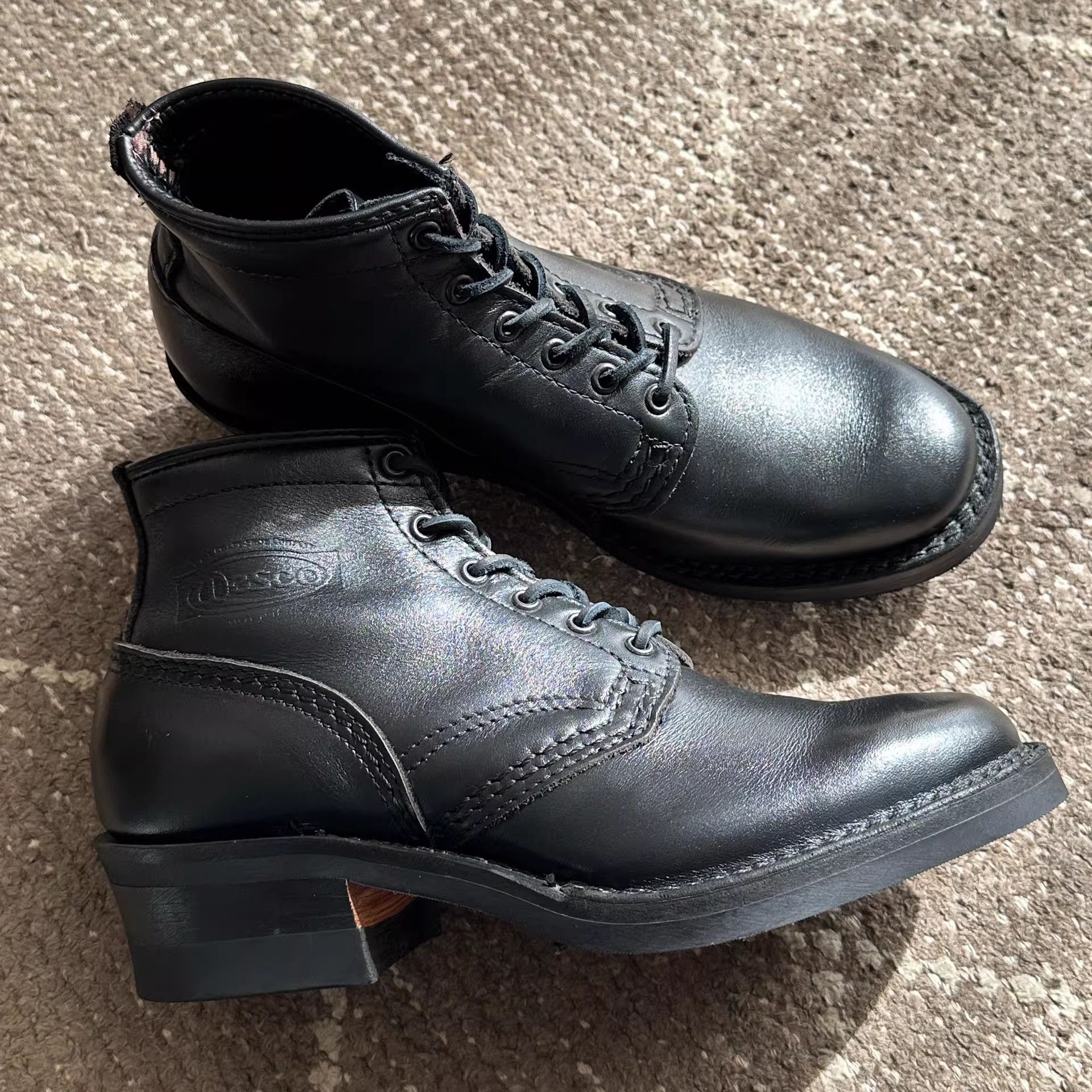 WESCO Wesco Japan Hendrik 7" Black Boots Size US 9 / EU 42 - 3 Thumbnail