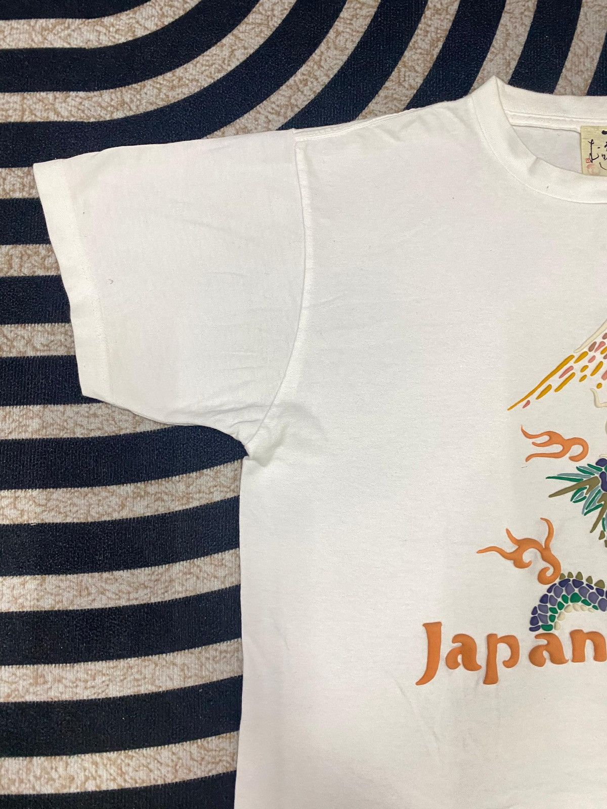 Japanese Brand 2000s SUKAJAN DRAGON BOLD PRINT SHIRT RARE DESIGN Size US L / EU 52-54 / 3 - 9 Thumbnail