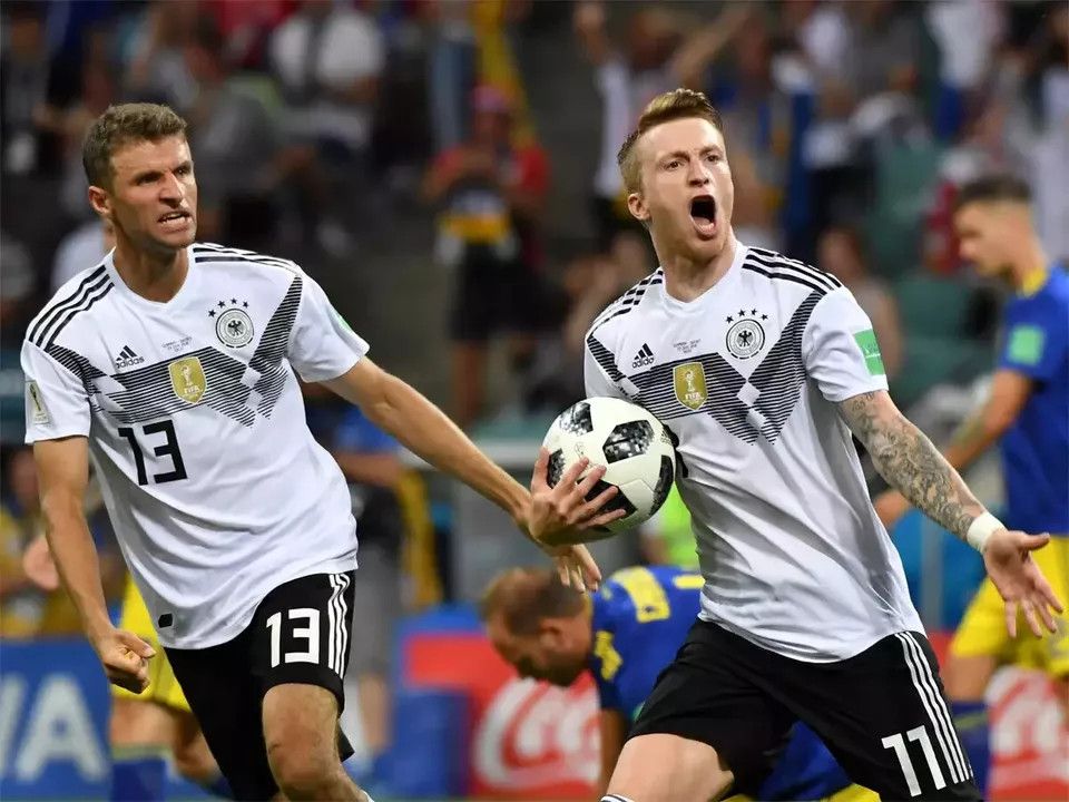 All Sport GERMANY 2018 2019 HOME MULLER FOOTBALL SHIRT SOCCER JERSEY Size US M / EU 48-50 / 2 - 11 Thumbnail