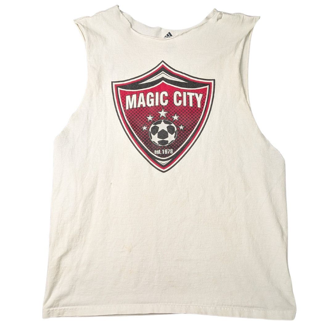Adidas Adidas Magic City Soccer Cutoff Tank | Unisex L Size US L / EU 52-54 / 3 - 1 Thumbnail