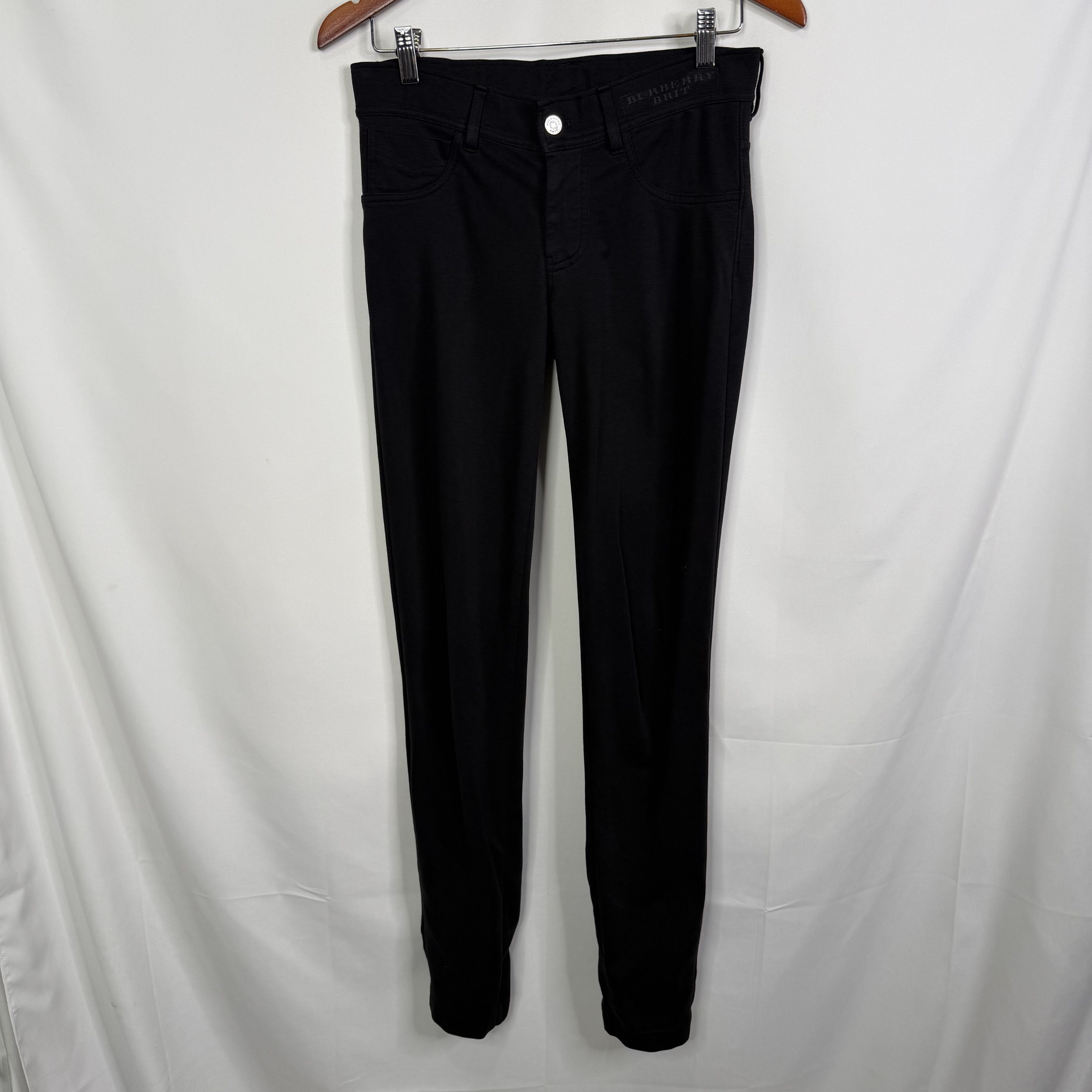 Burberry Burberry Brit Skinny Ankle Zip Pants Leggings Size 24" / US 00 / IT 34 - 3 Thumbnail