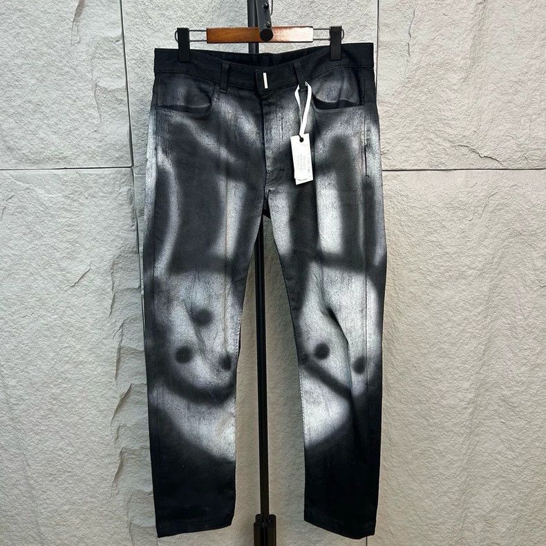 Givenchy Givenchy Black Denim Pants 2506-Nextarrow Size US 30 / EU 46 - 1 Thumbnail