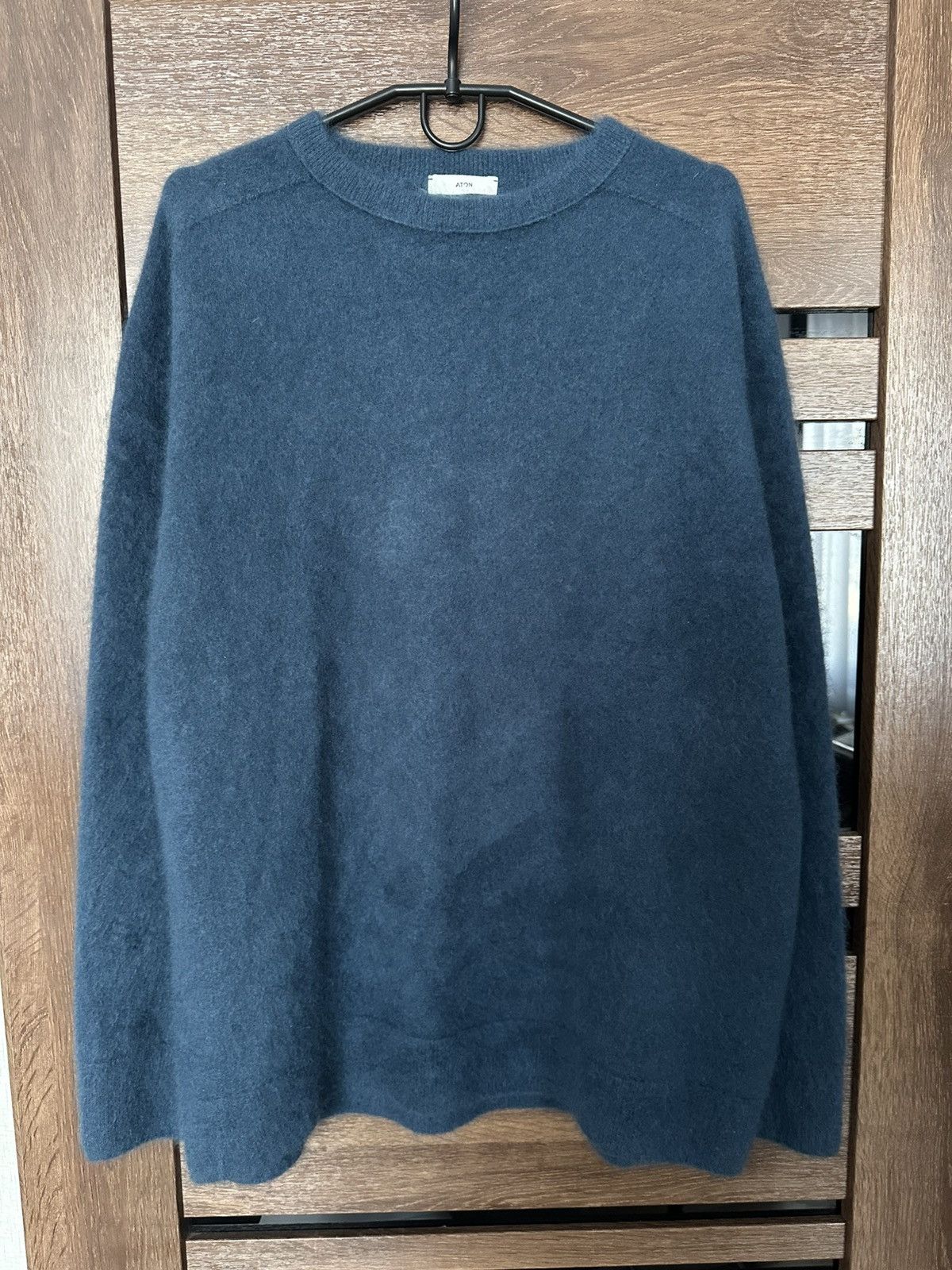 ATON ATON Cashmere Sweater Pullover Japan Size US XL / EU 56 / 4 - 2 Thumbnail