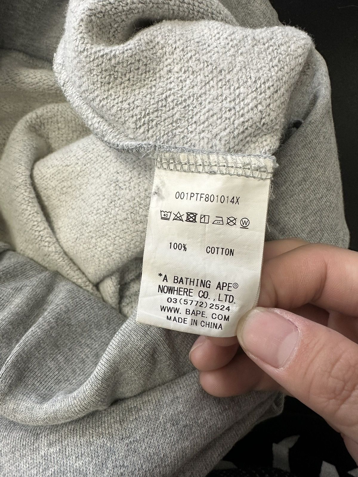 Bape BAPE mutli logo sweatpants joggers gray medium bathing ape Size US 32 / EU 48 - 9 Thumbnail